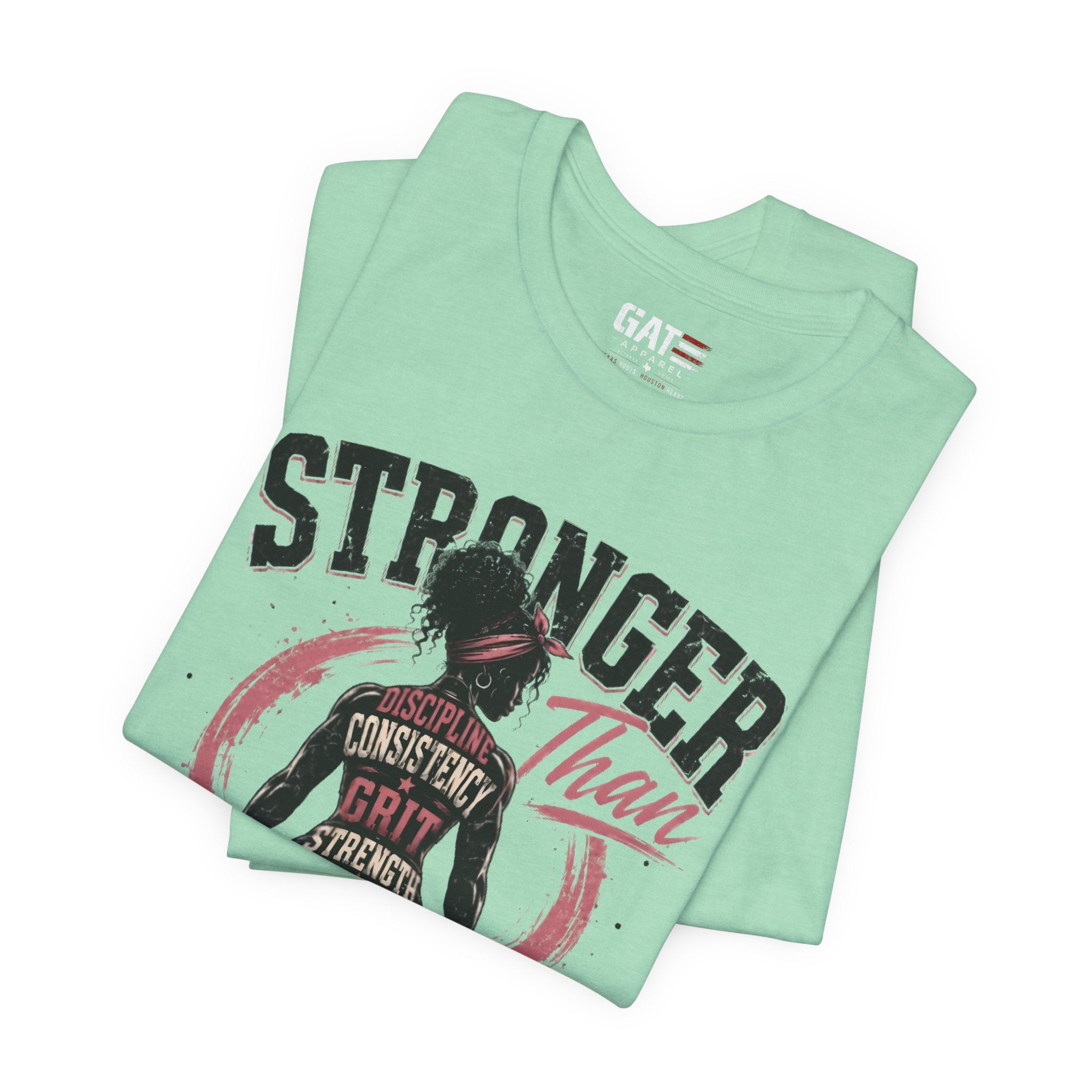 Stronger Than Excuses Shirt, Women's Gym Shirt, Motivational Workout Tee, Weightlifting Shirt, Fitness Gift for Her