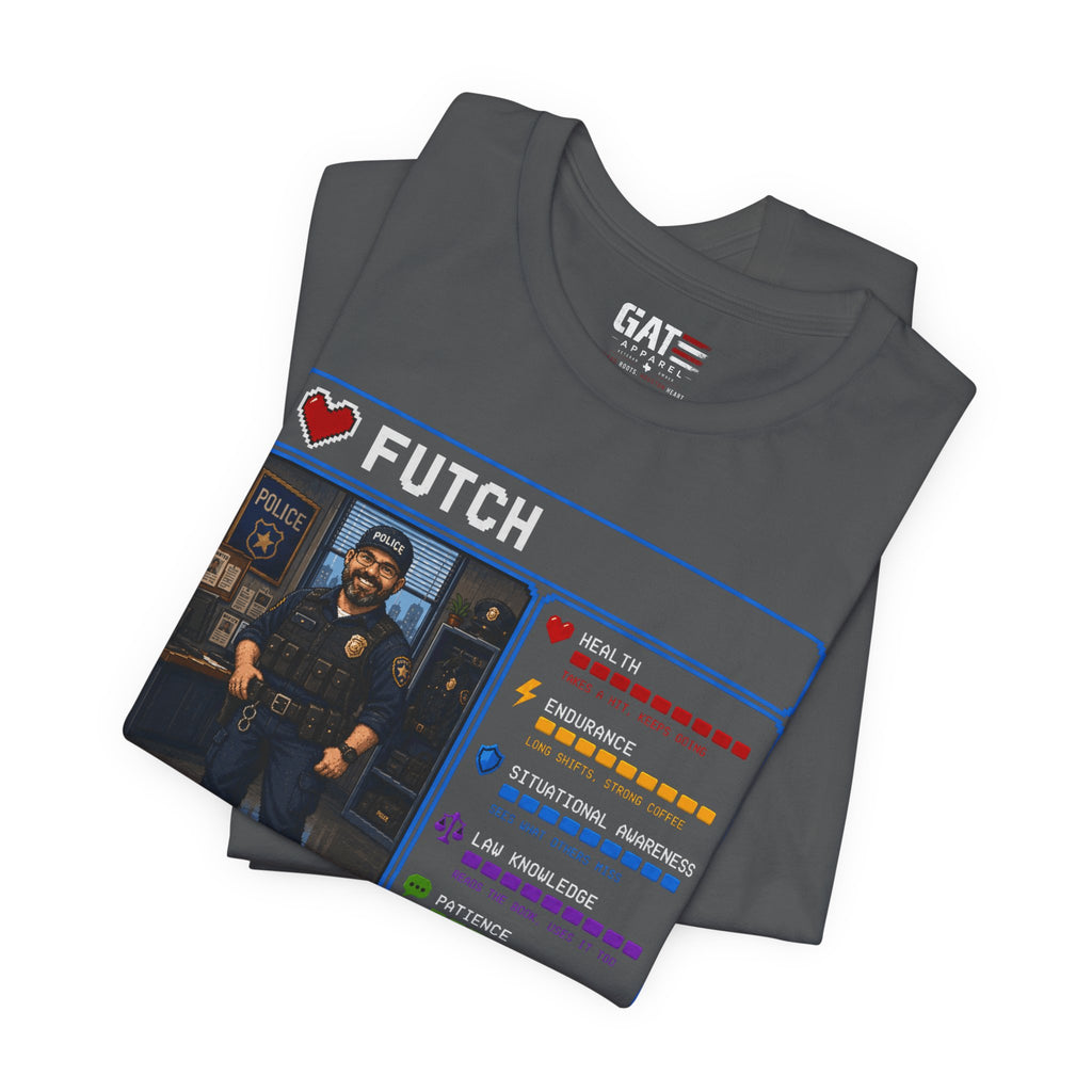Custom Police Officer RPG Character Shirt | Personalized Law Enforcement Gift