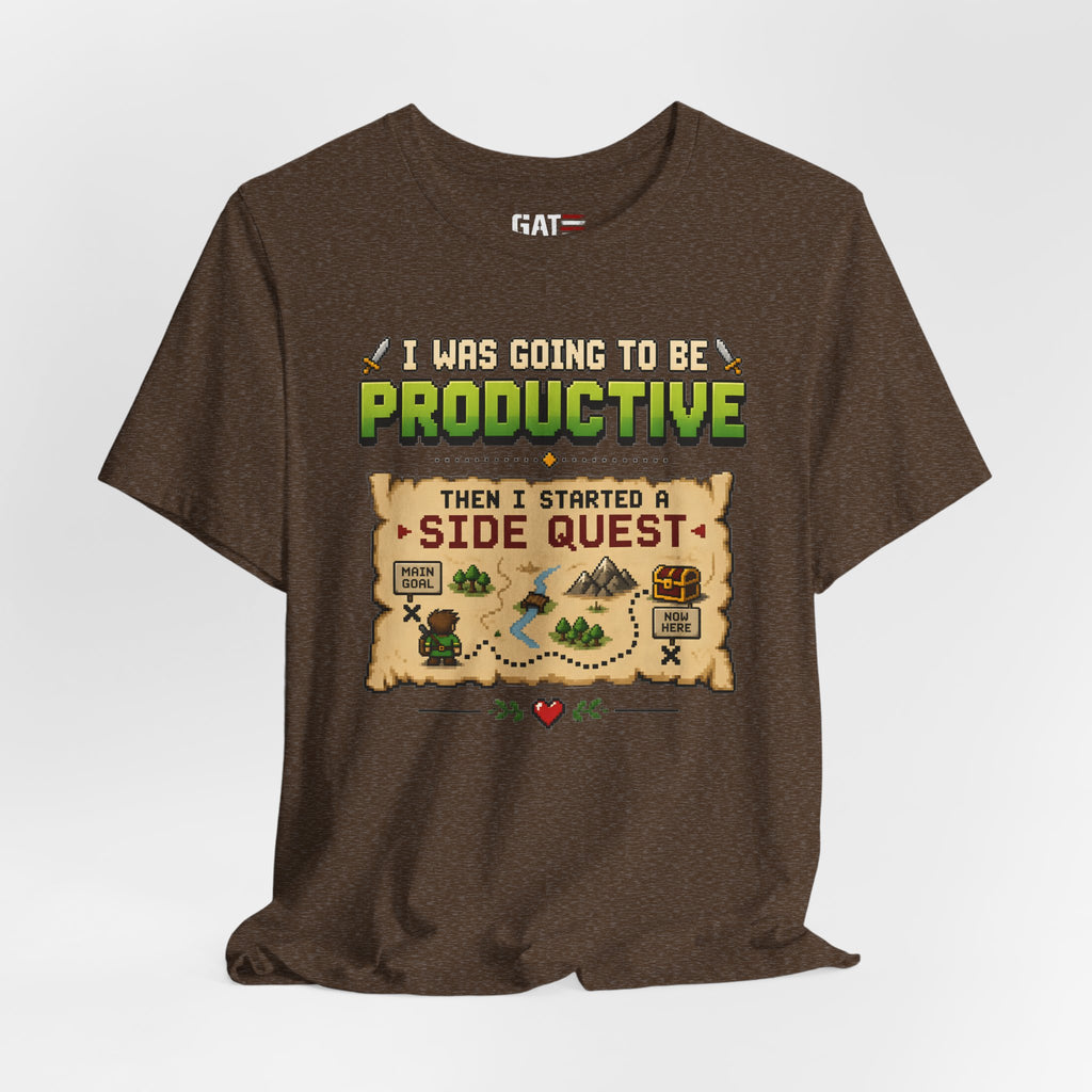 Side Quest Shirt | Retro Gaming Tee