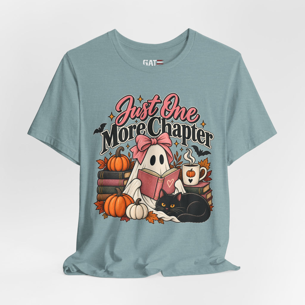 Just One More Chapter Halloween Shirt | Book Lover Tee