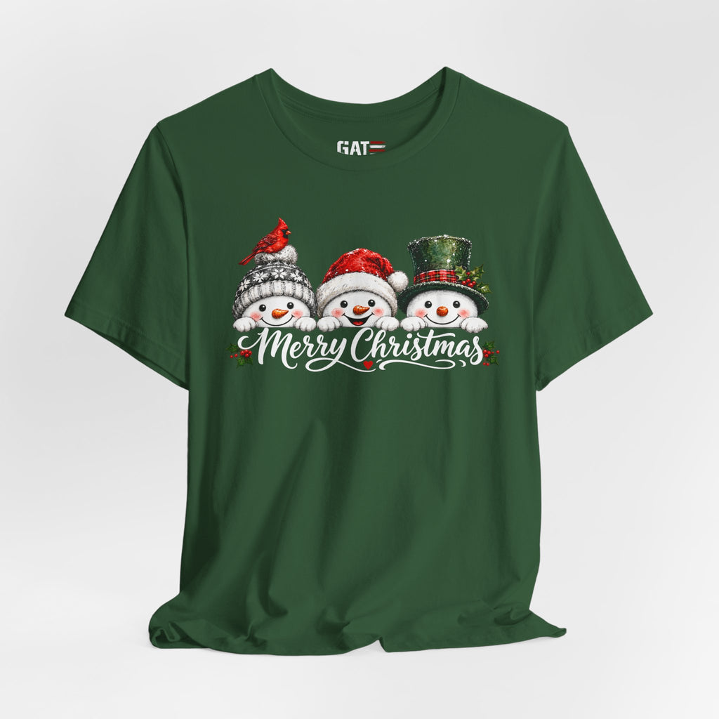 Merry Christmas Snowman Shirt - product mockup view 31