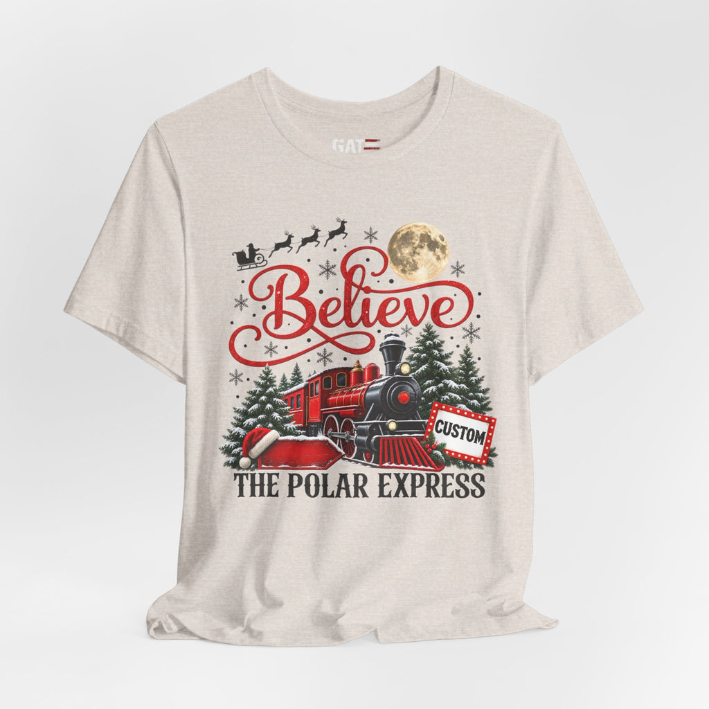 Personalized Polar Express Shirt - product mockup view 16