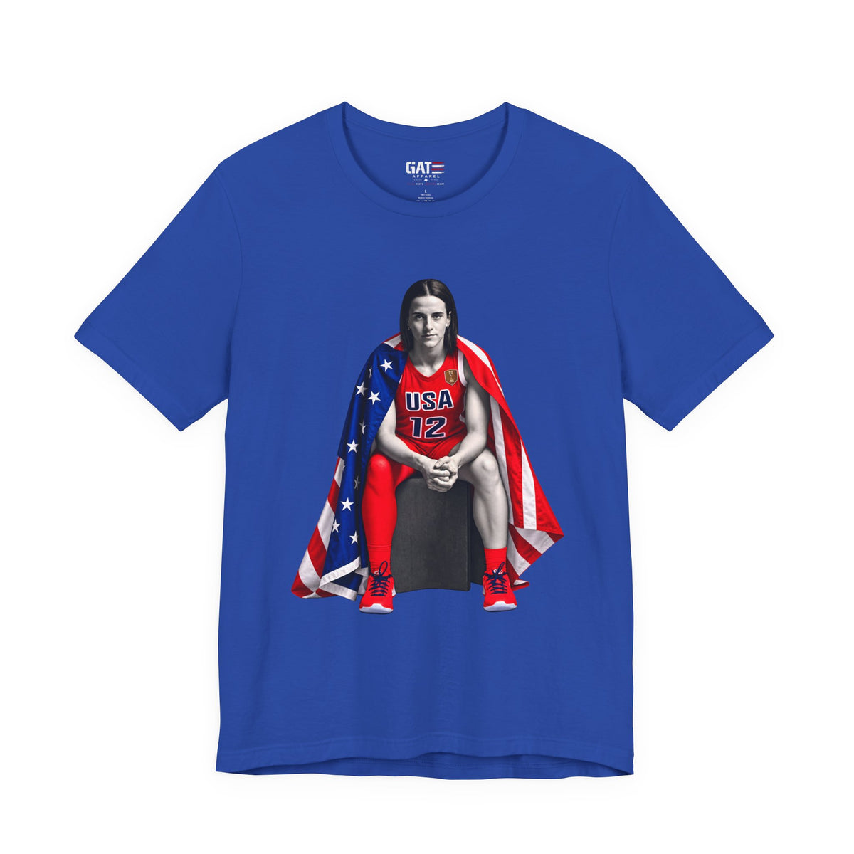 Caitlin Clark Team USA Shirt | Indiana Fever WNBA Tee