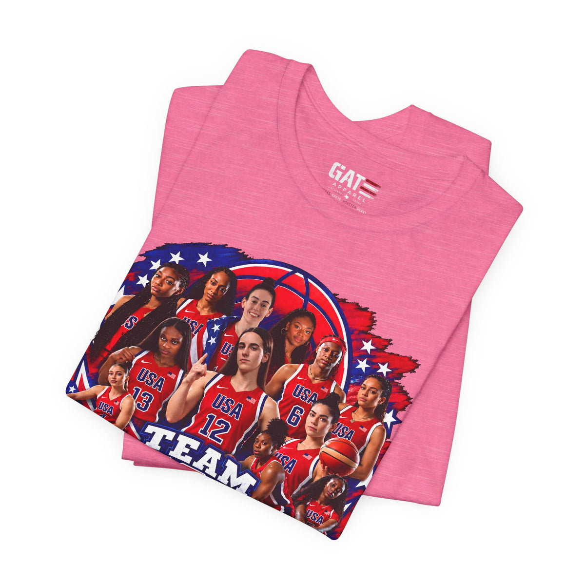 Team USA Women's Basketball Shirt | FIBA Tee 2026 Design 1
