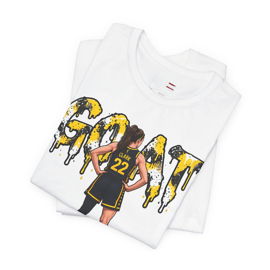 Caitlin Clark Caitlin 1s GOAT Yellow Sneaker Shirt