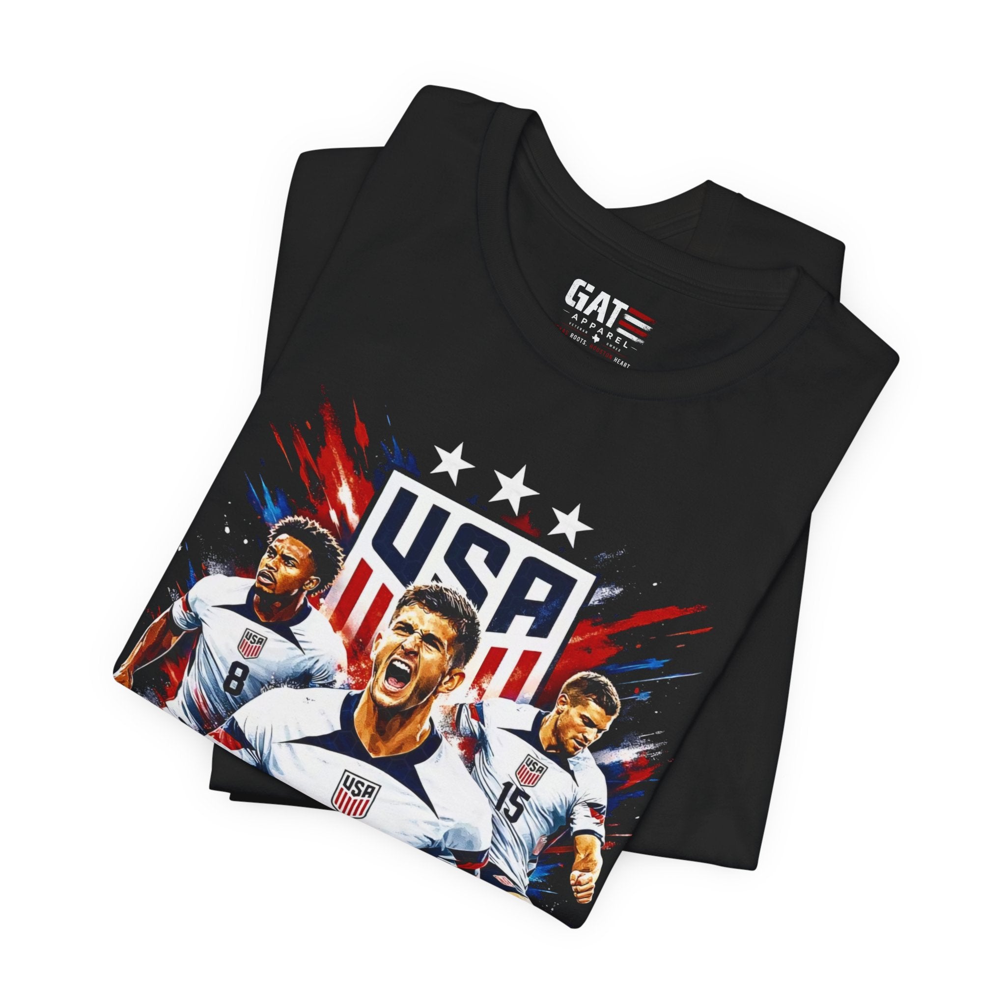 USA Soccer Team T-Shirt — USA World Cup 2026 Fan Tee