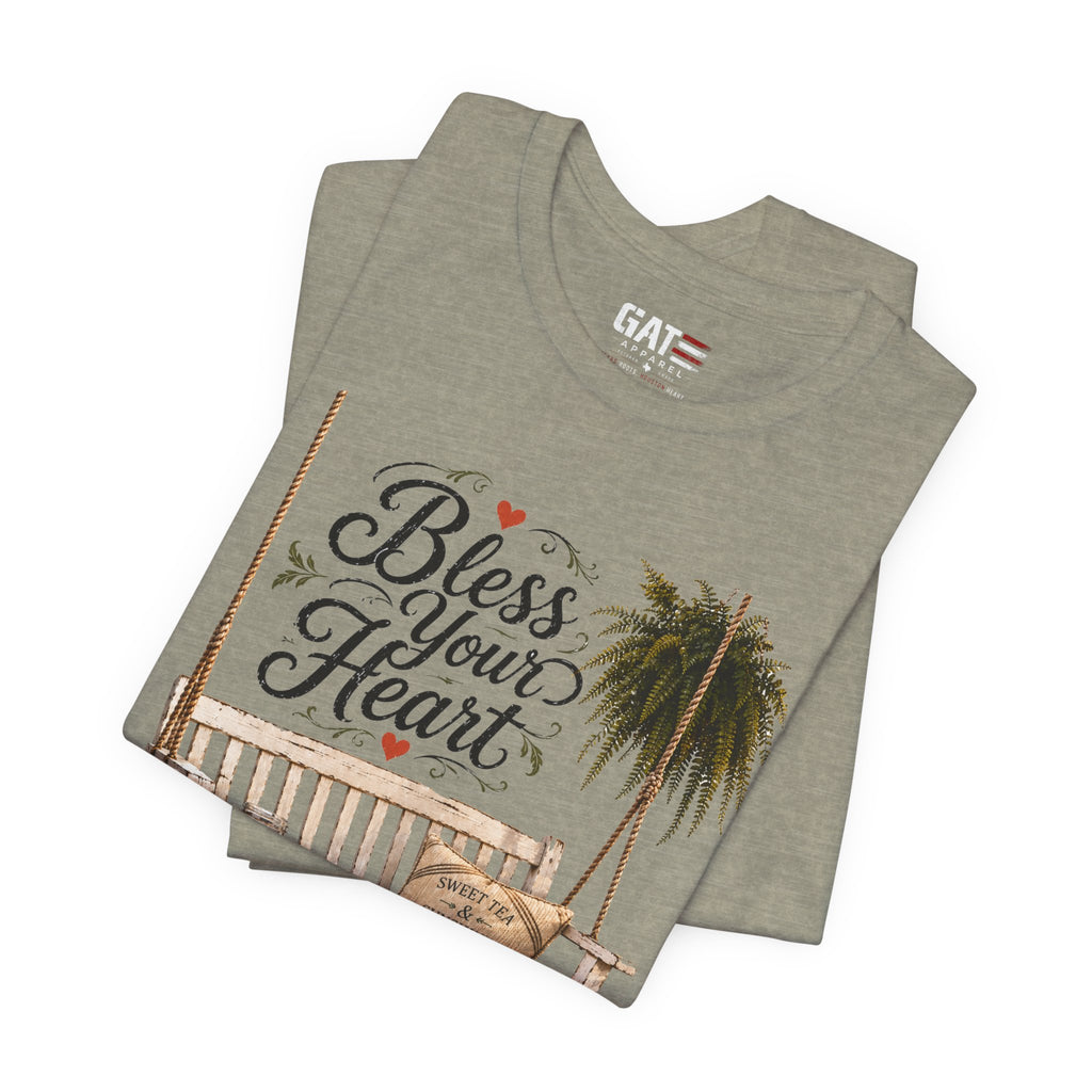 Funny Southern Shirt, Bless Your Heart Tee, Southern Humor Graphic Tee, Magnolia Floral Shirt, Country Girl Gift, Farmhouse Style Tee