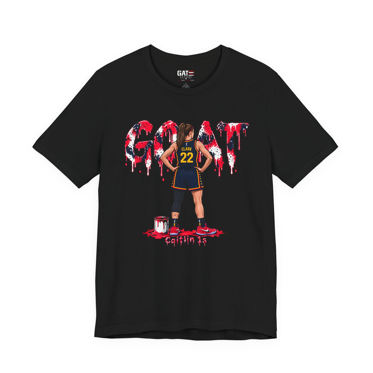 Caitlin Clark Caitlin 1s GOAT Sneaker Shirt | Fever Tee
