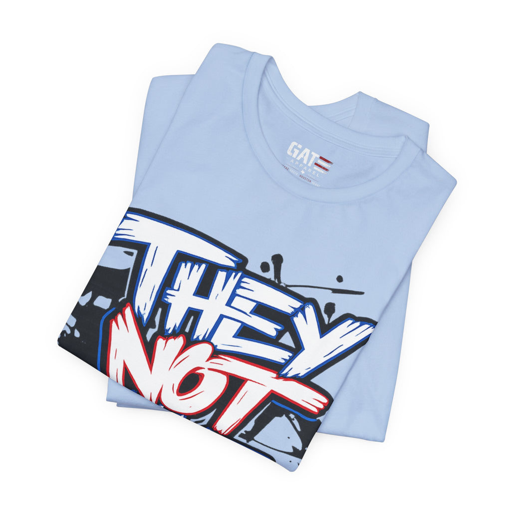 They Not Like Us Graffiti Tee