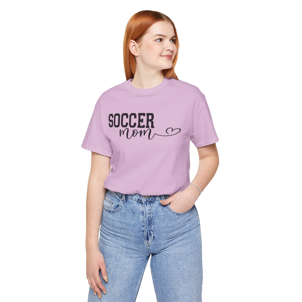 Soccer Mom Tee — Personalized Back Number & Name Soccer Shirt