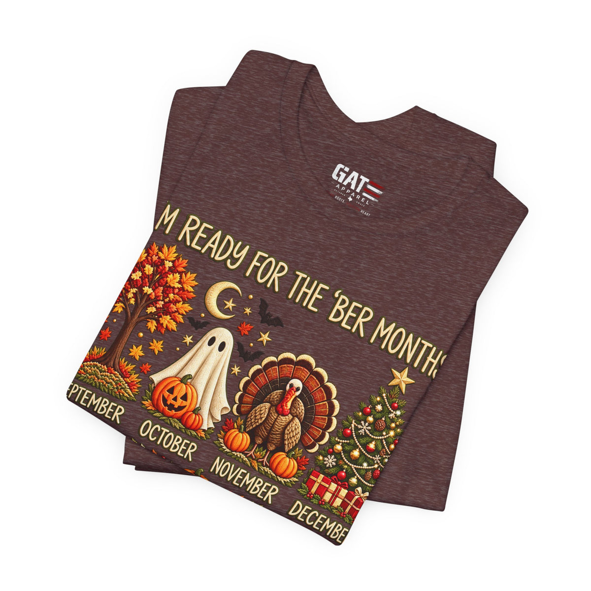 September to December Shirt | Fall Thanksgiving Christmas Tee