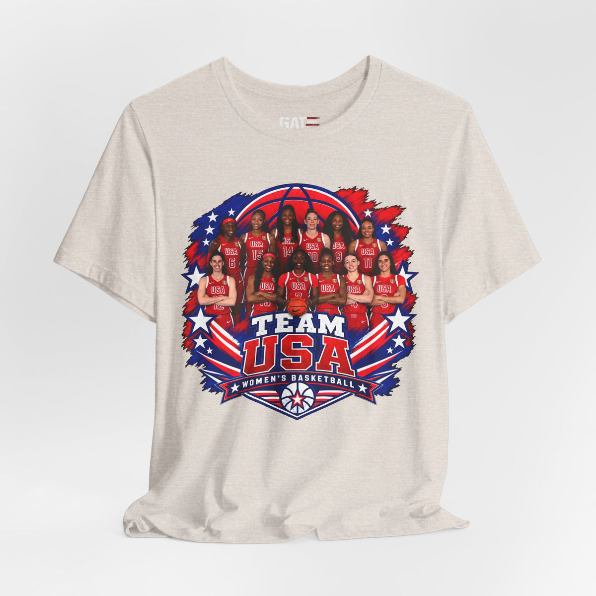 Team USA Women's Basketball Shirt | FIBA Tee 2026 Design 2