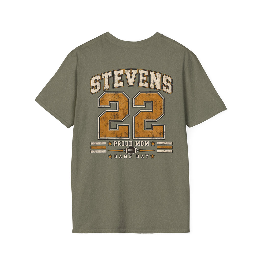 Football Mom Personalized Shirt Custom Player Name Number Game Day Tee