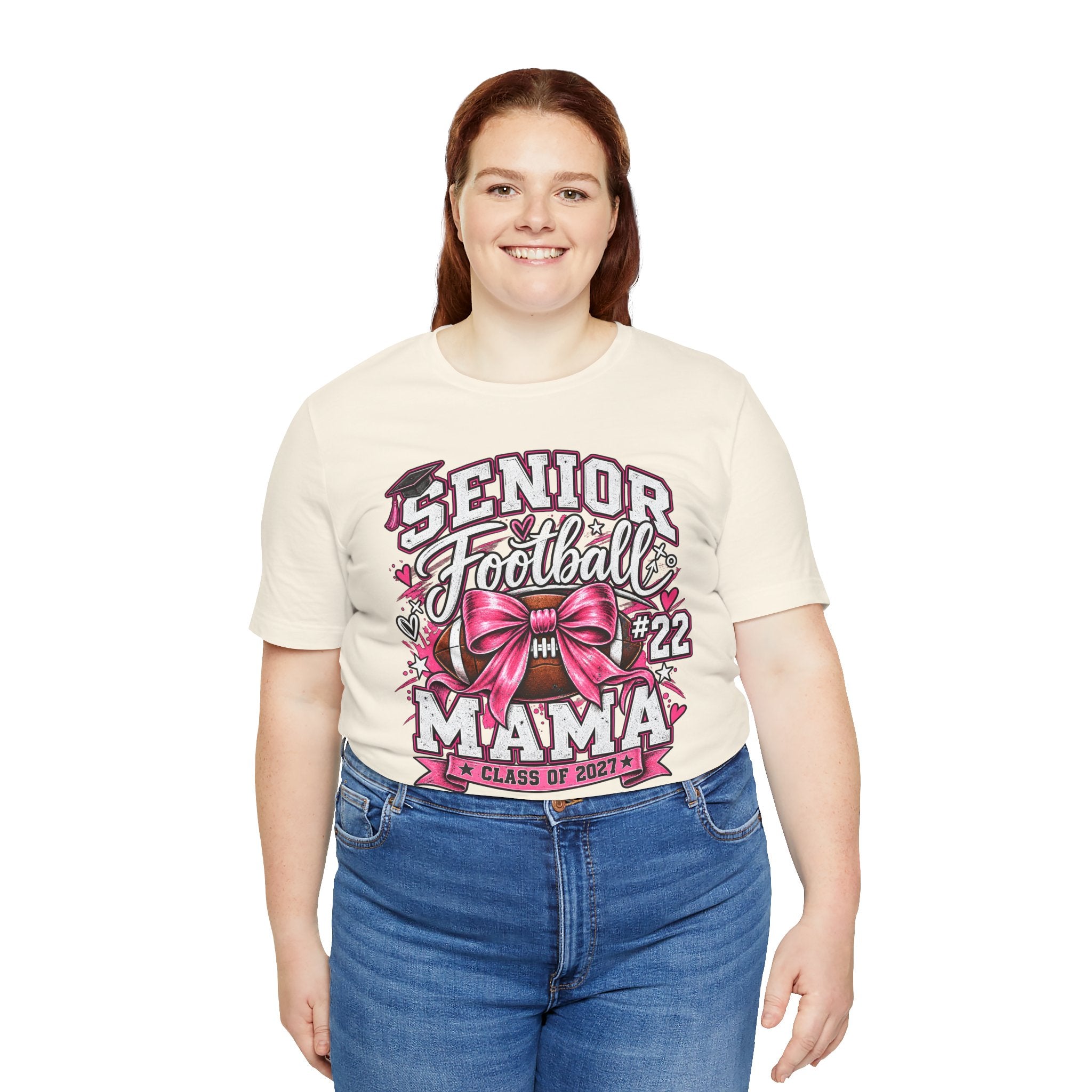 Football Mom Personalized Shirt Custom Player Name Number Helmet Game Day Tee