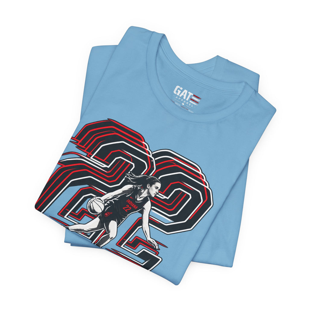 Caitlin Clark #22 Basketball Shirt | Indiana Fever WNBA Tee