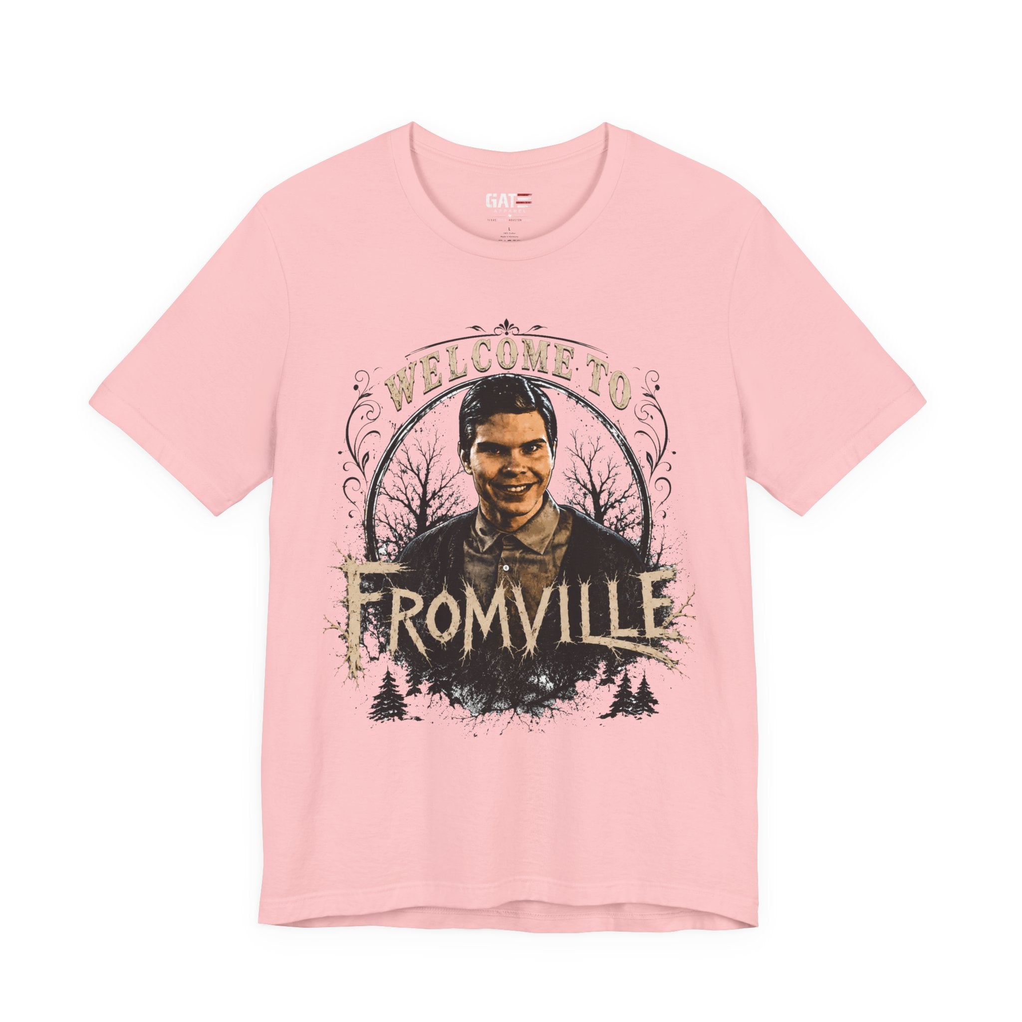 Welcome to Fromville Horror Tee| Smiley Shirt