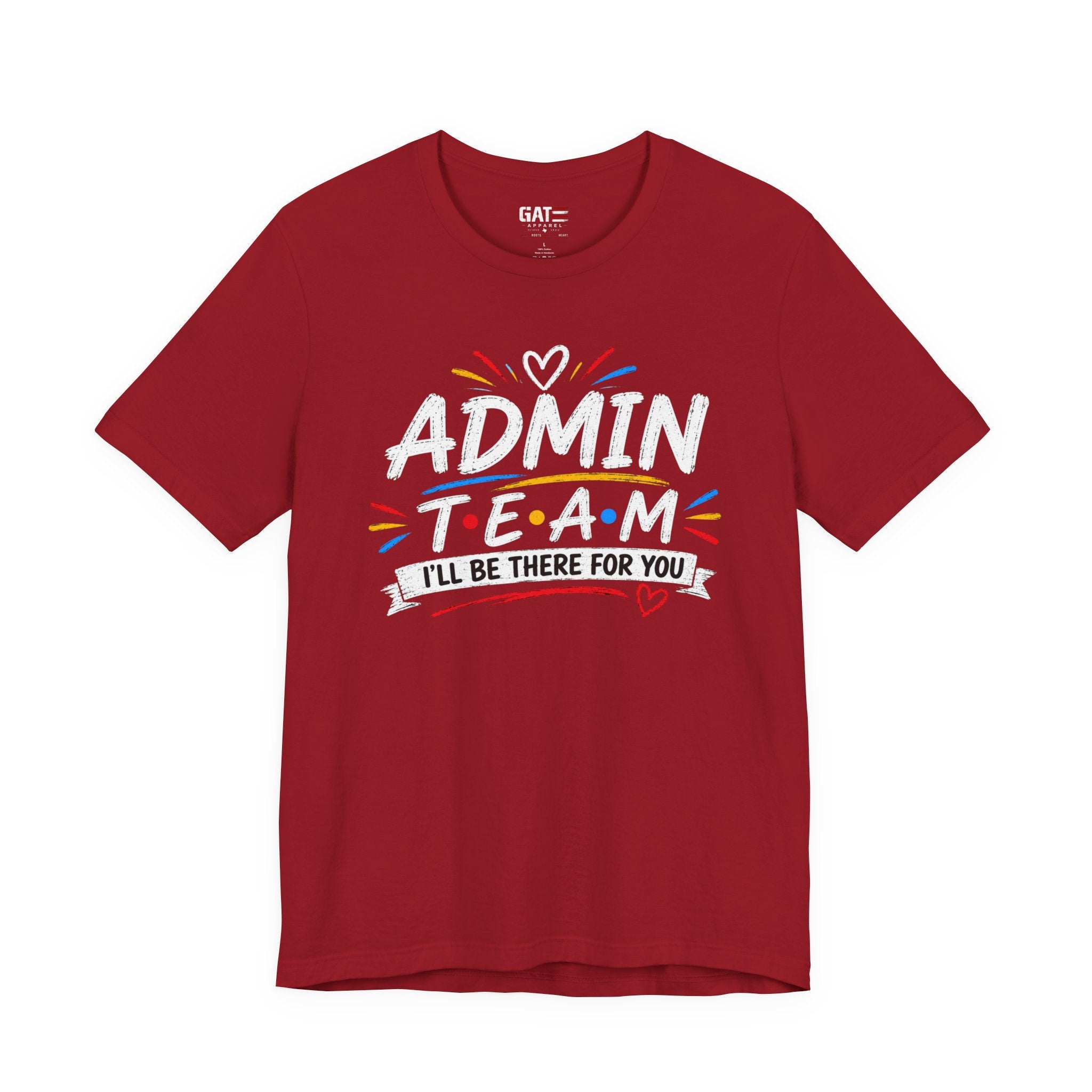 Admin Team Tee, Teacher Squad Shirt, School Administration Shirt, Grade Level Team Gift, School Staff Apparel, Friends Theme