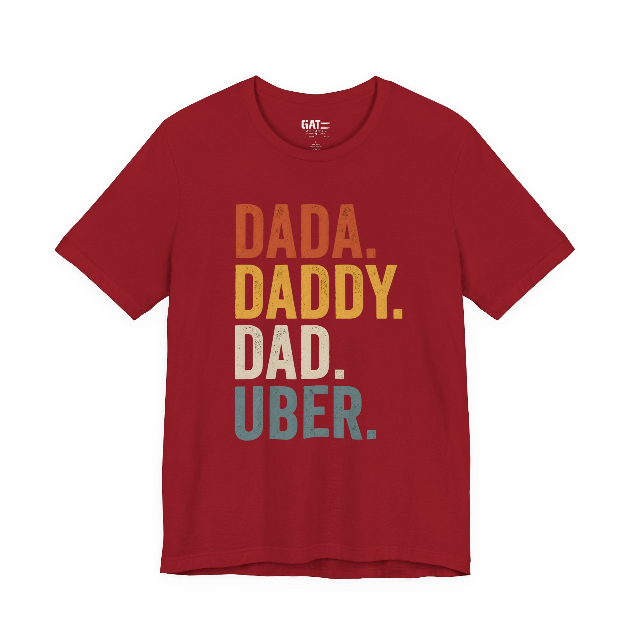 Dada Daddy Dad Uber Funny Father Shirt, Dad Life Tee, Gift for Dad, Father's Day Shirt, New Dad Gift, Dad Humor T Shirt
