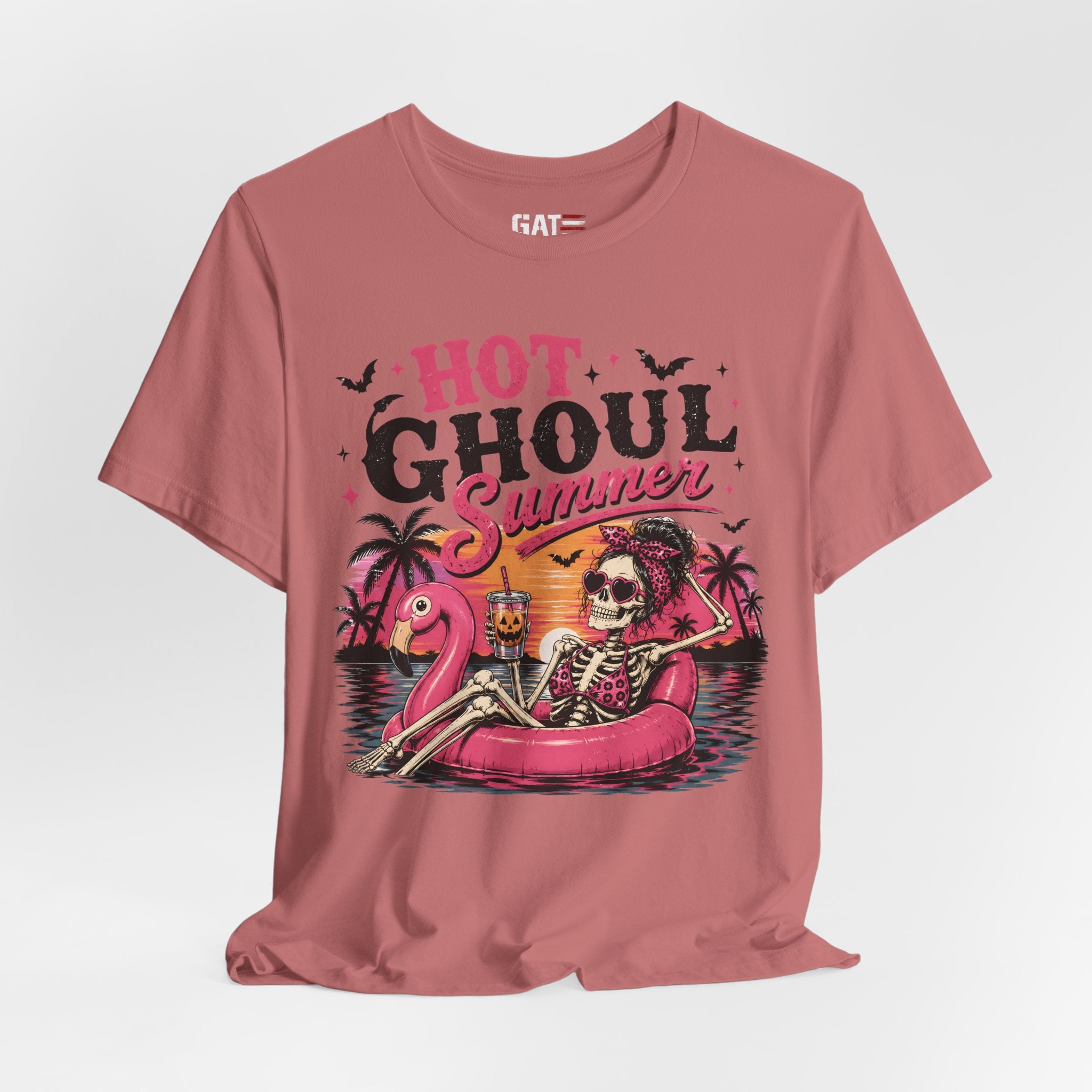 Summerween Shirt, Spooky Beach Shirt, Ghost Beach Tee, Halloween Beach Shirt, Coastal Halloween Tee, Tropical Ghost Shirt