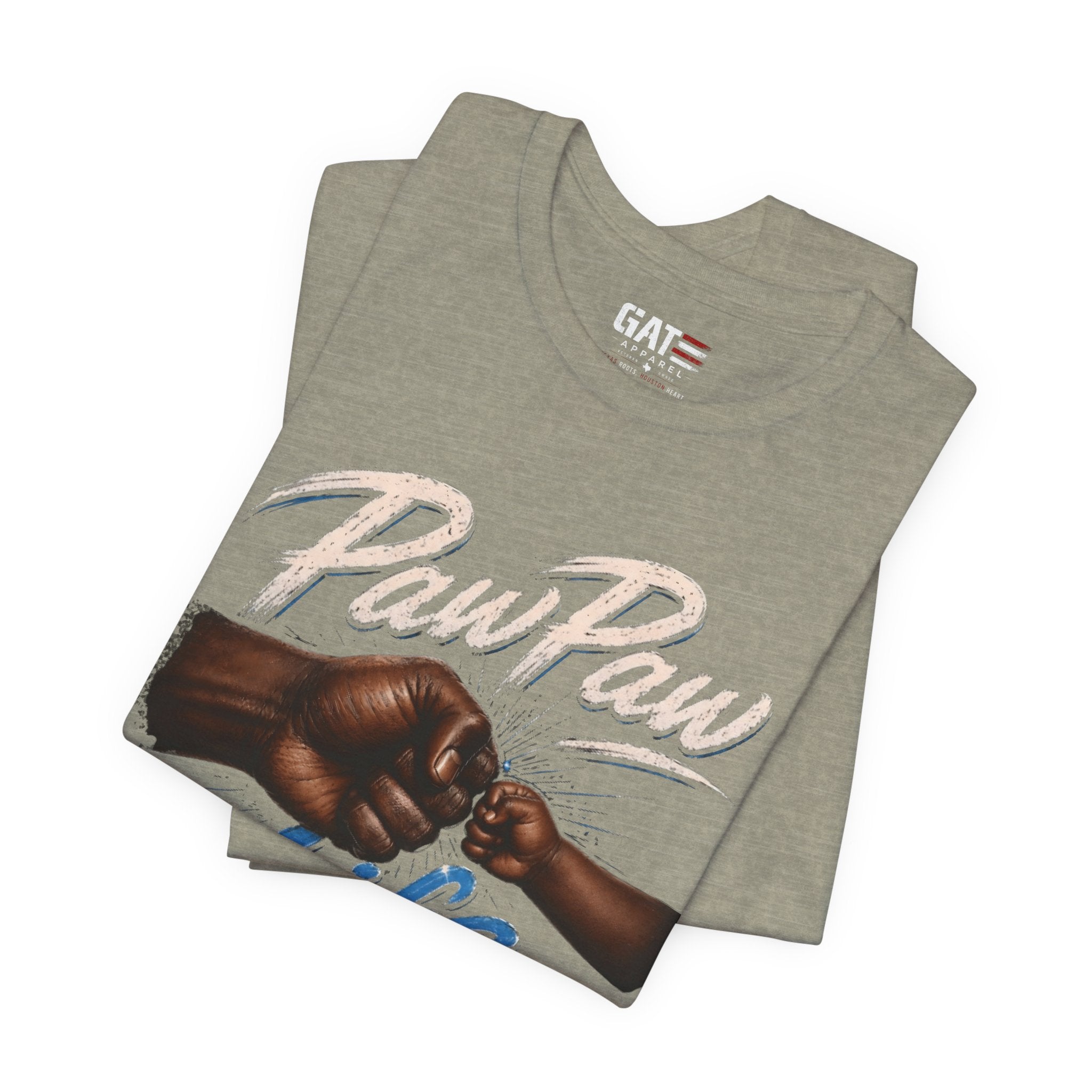 PawPaw Life Tee Style 1 | Father and Child Fist Bump T-Shirt