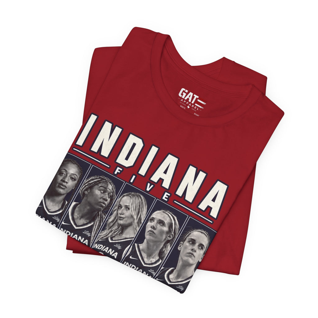 Indiana Fever The Five Shirt | Caitlin Clark WNBA Basketball Tee