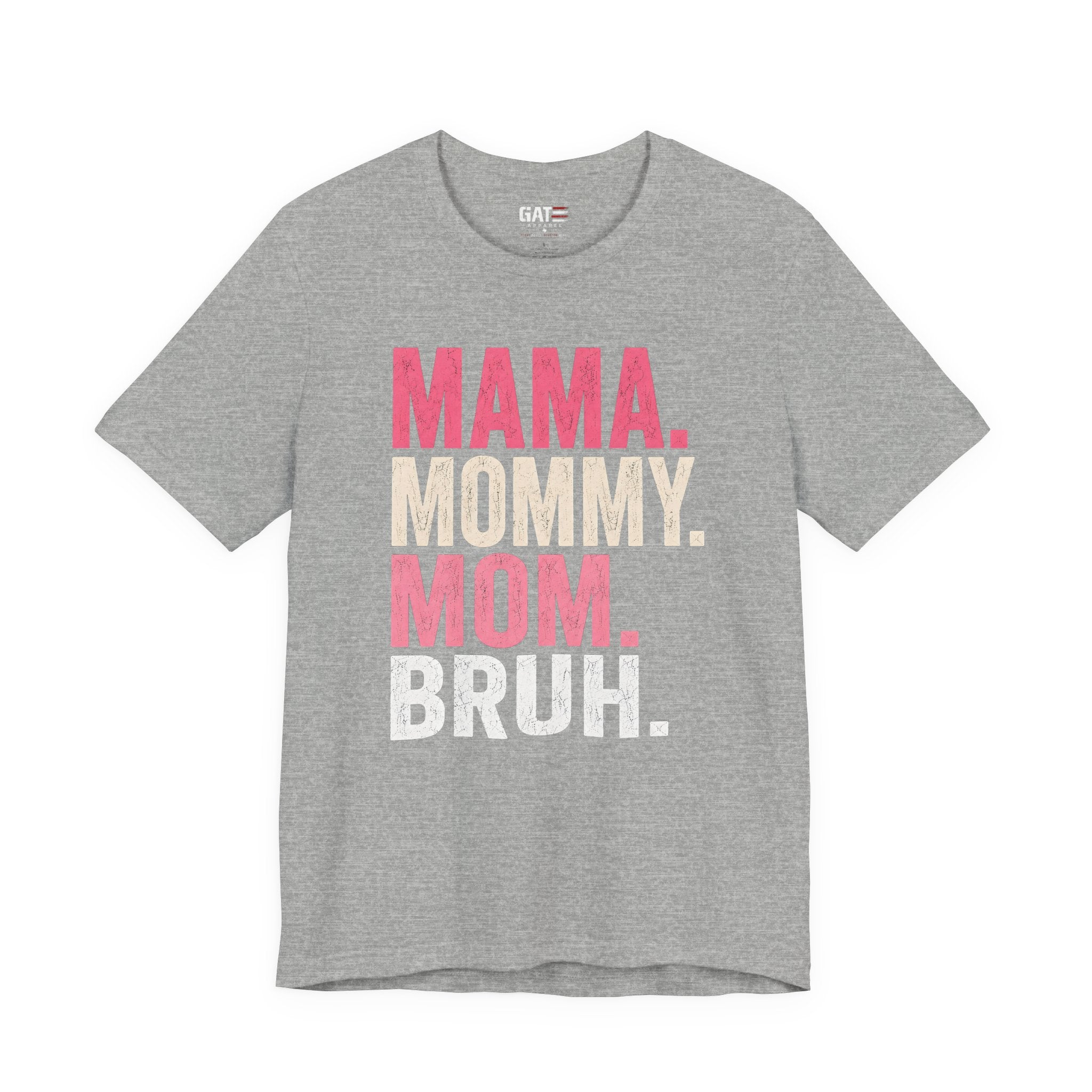Mama Mommy Mom Bruh Shirt, Funny Mom Life Tee, Trendy Mother Graphic T Shirt, Gen Alpha Mom Gift, Cute Mother's Day Shirt