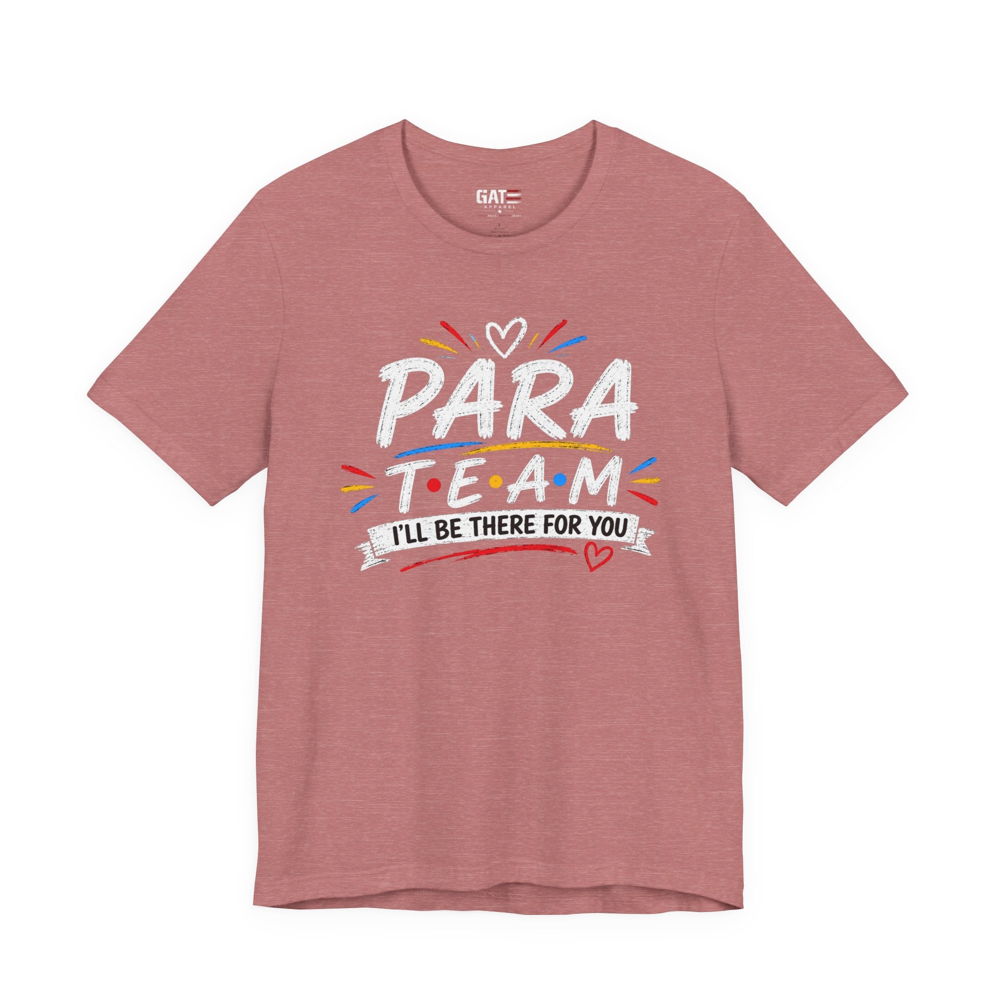 Para Team Tee, Teacher Squad Shirt, Paraprofessional Teacher Shirt, Grade Level Team Gift, School Staff Apparel, Friends Theme