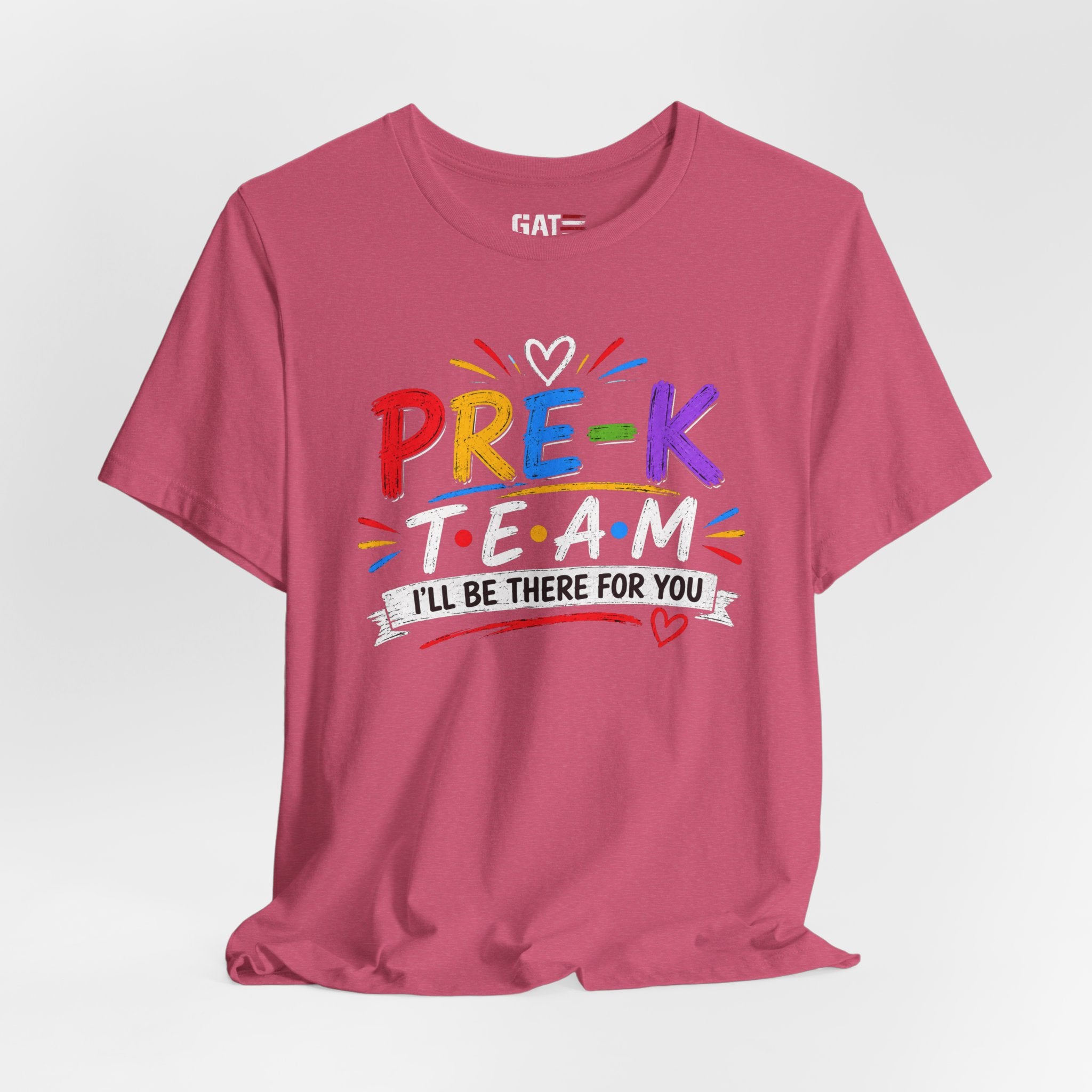 Pre-K Team Tee, Teacher Squad Shirt, Color Dot Inspired Teacher Shirt, Grade Level Team Gift, School Staff Apparel, Friends Theme