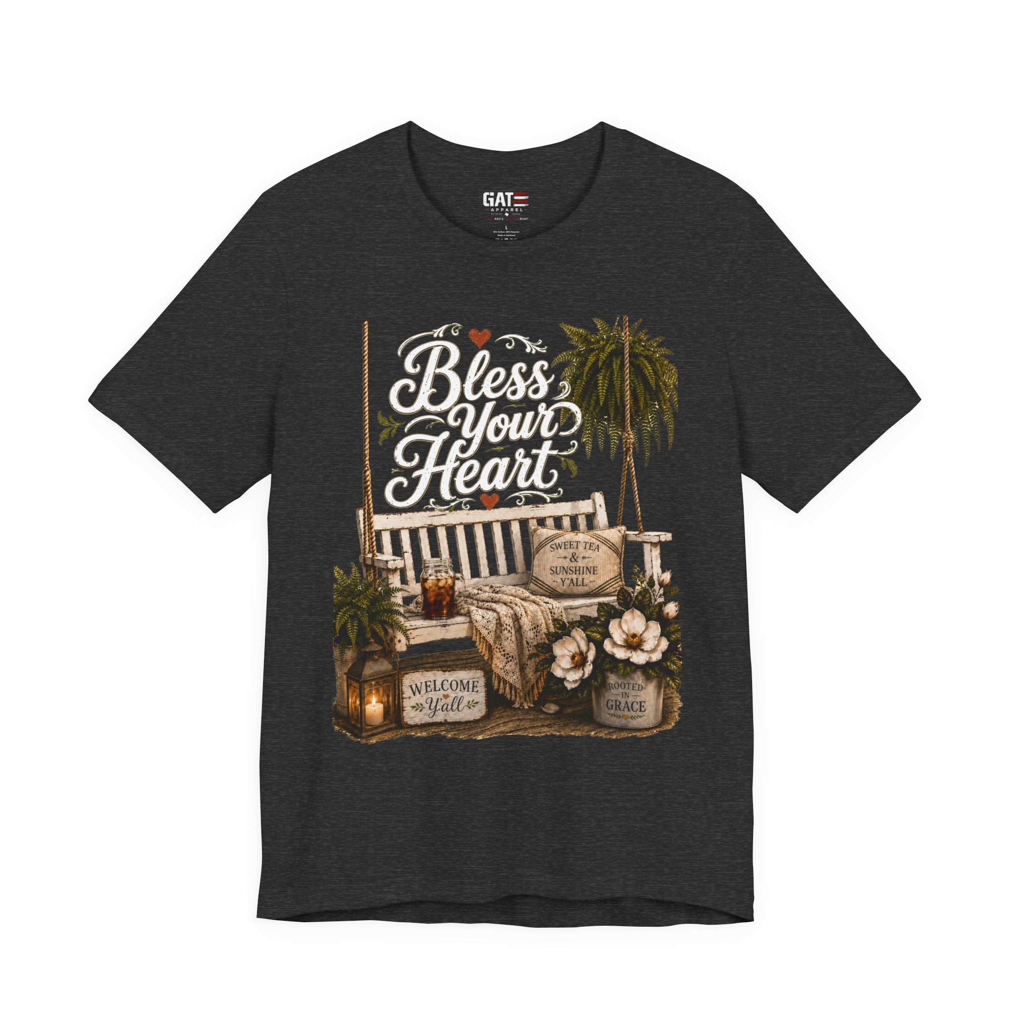Funny Southern Shirt, Bless Your Heart Tee, Southern Humor Graphic Tee, Magnolia Floral Shirt, Country Girl Gift, Farmhouse Style Tee