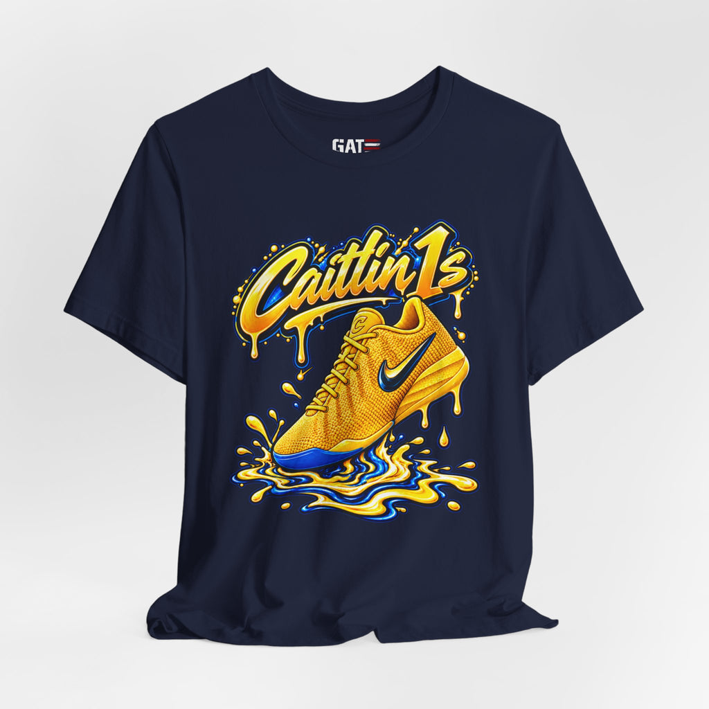 Caitlin Clark Caitlin 1s Yellow Zest Sneaker Shirt