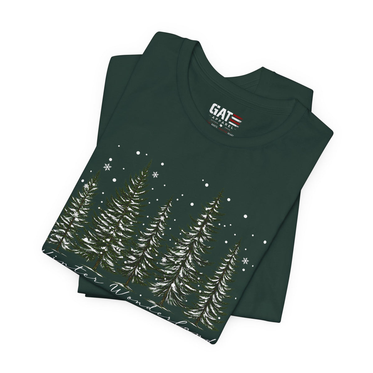 Winter Wonderland Graphic T-Shirt - product mockup view 35