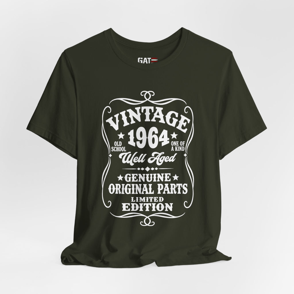 Personalized Birthday Shirt Vintage Well Aged T‑Shirt — Limited Edition Birthday Gift