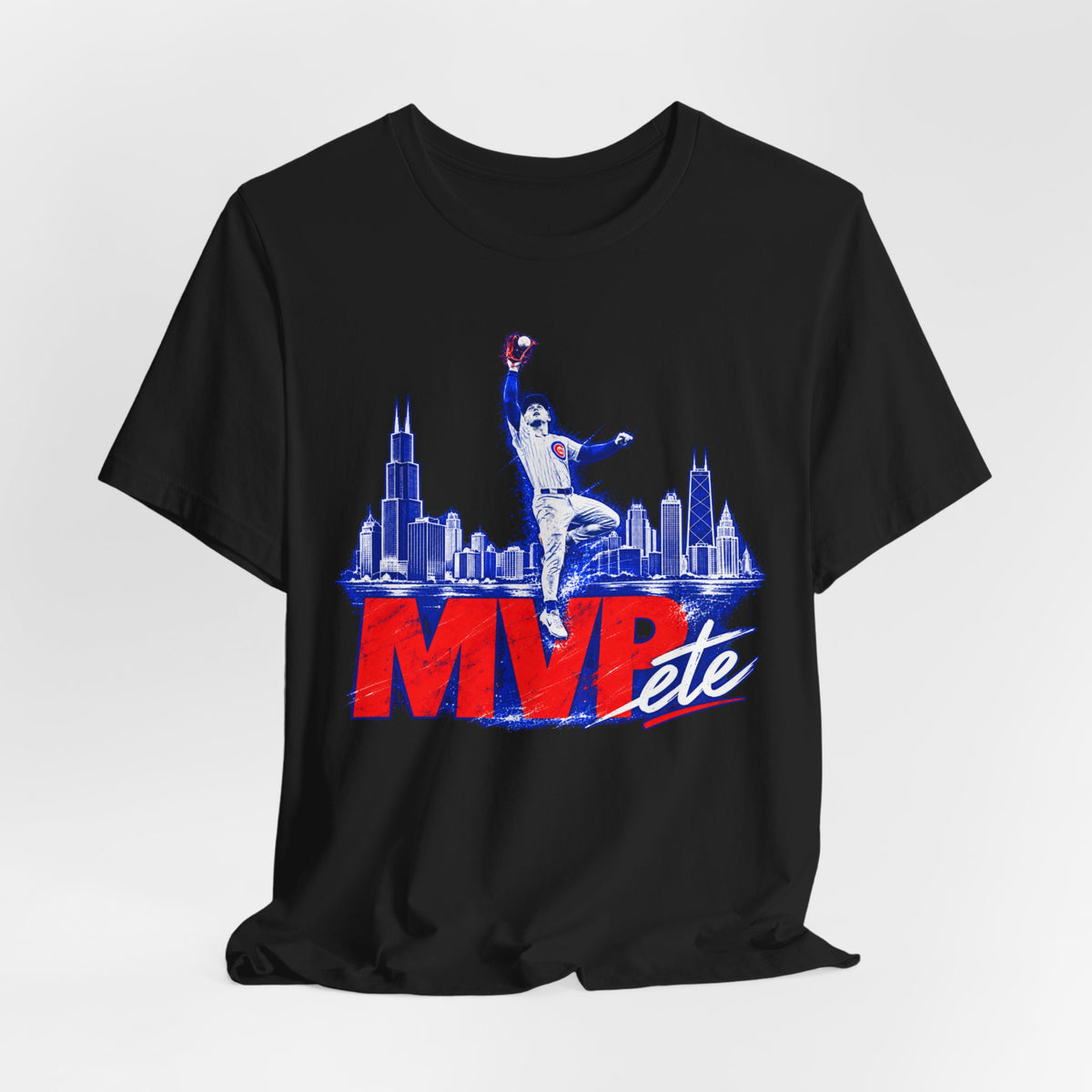 Chicago Cubs Pete Crow-Armstrong MVP Skyline Catch T-Shirt - product image 8