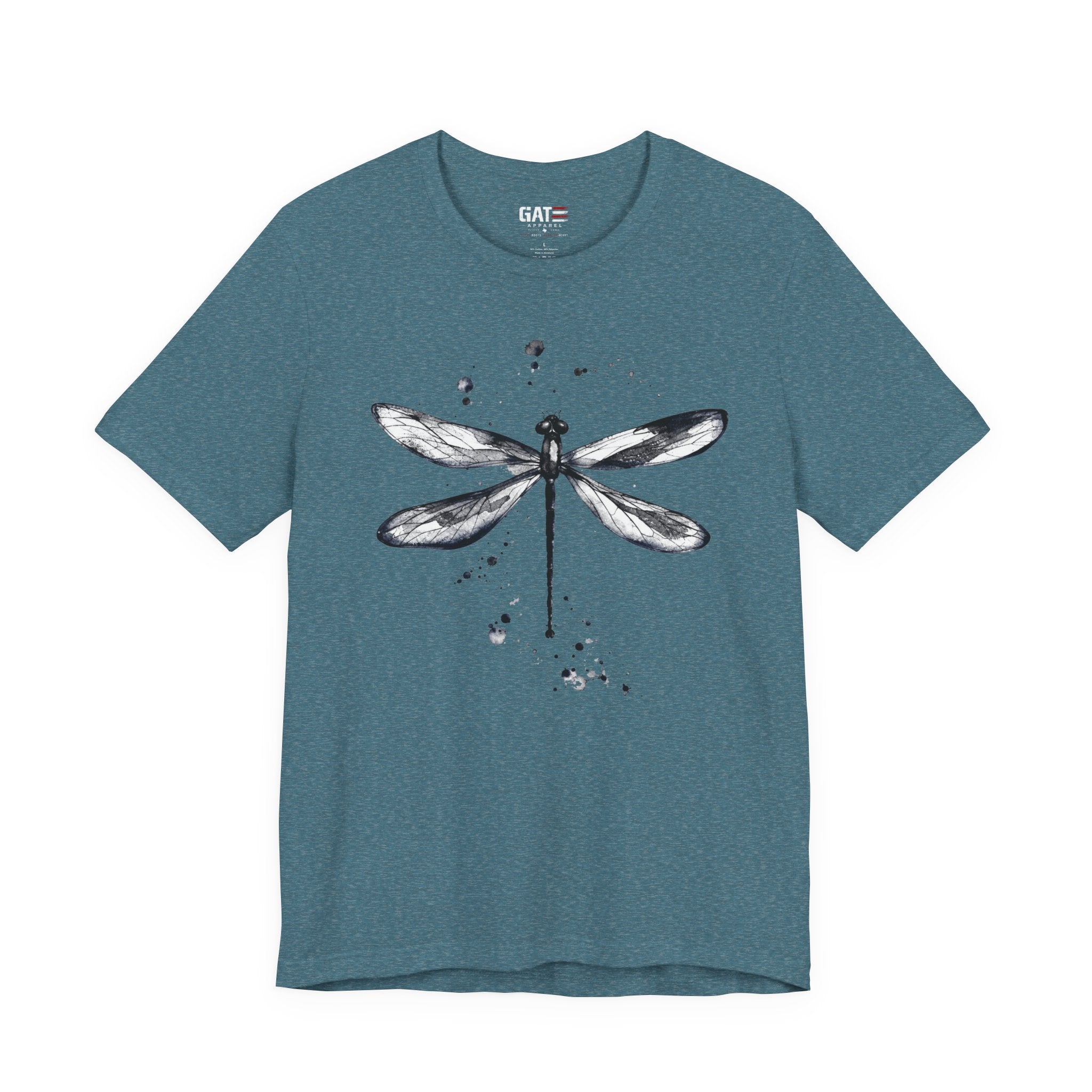Dragonfly Tee — Watercolor Dragonfly Graphic T-Shirt