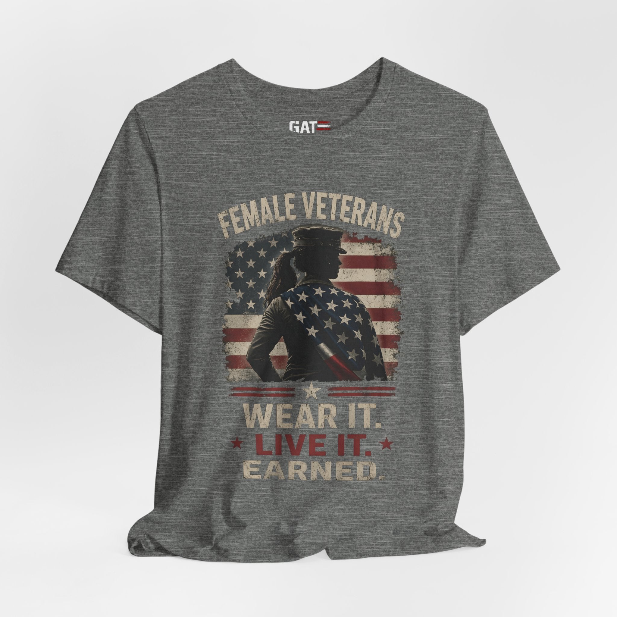 Female Veteran Shirt, Women Veteran Tee, Patriotic Military Shirt for Women, Female Veterans Gift, Veteran Pride Shirt, Women Who Served