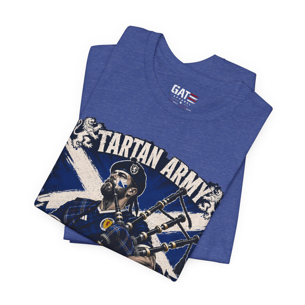 Scotland World Cup Soccer Shirt, Tartan Army Fan Tee, No Scotland No Party Shirt, Scottish Football Supporter Gift