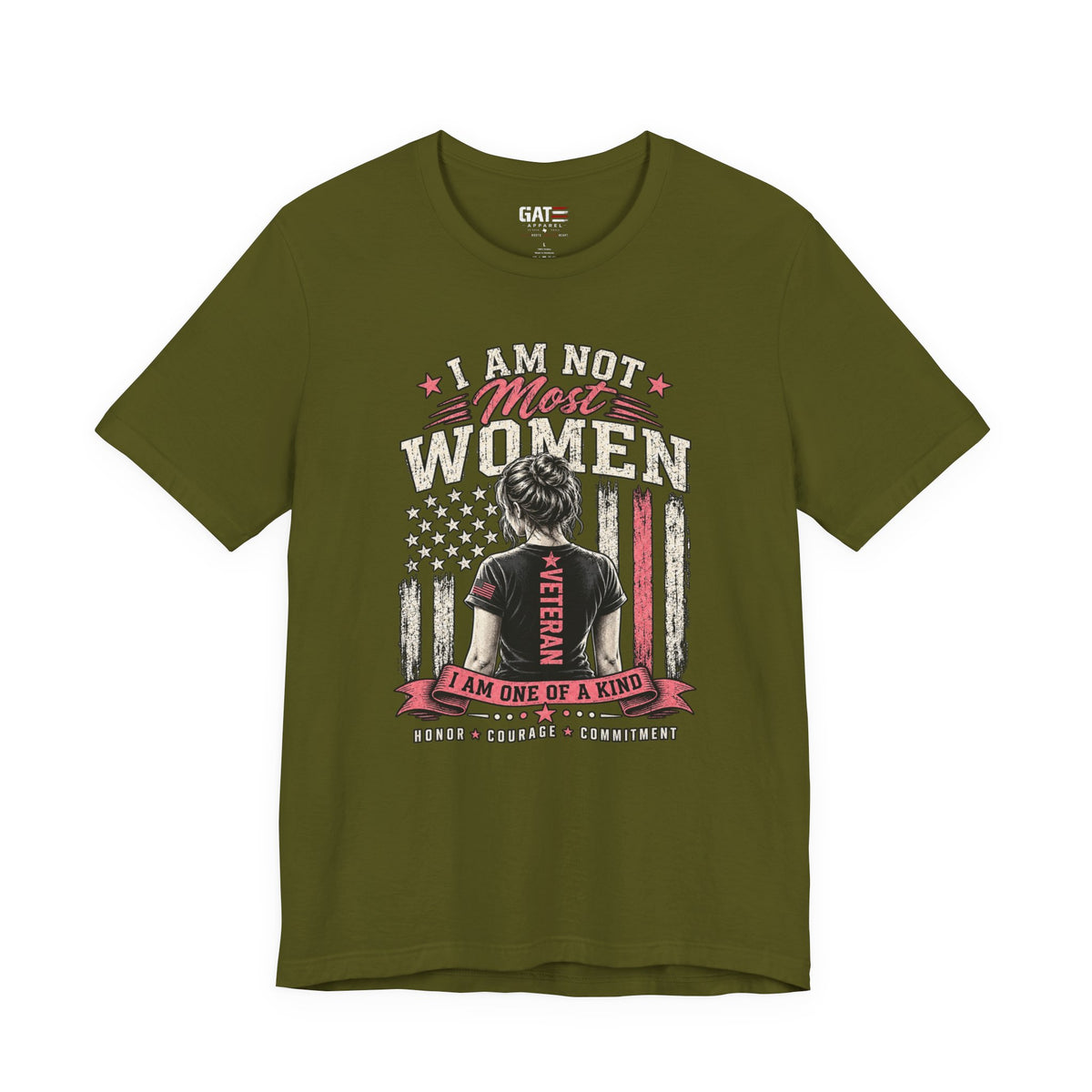 I Am Not Most Women Female Veteran Shirt | Military Tee