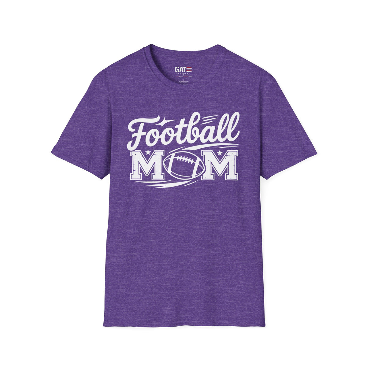 Personalized Football Mom Shirt | Name & Number Tee Style 7