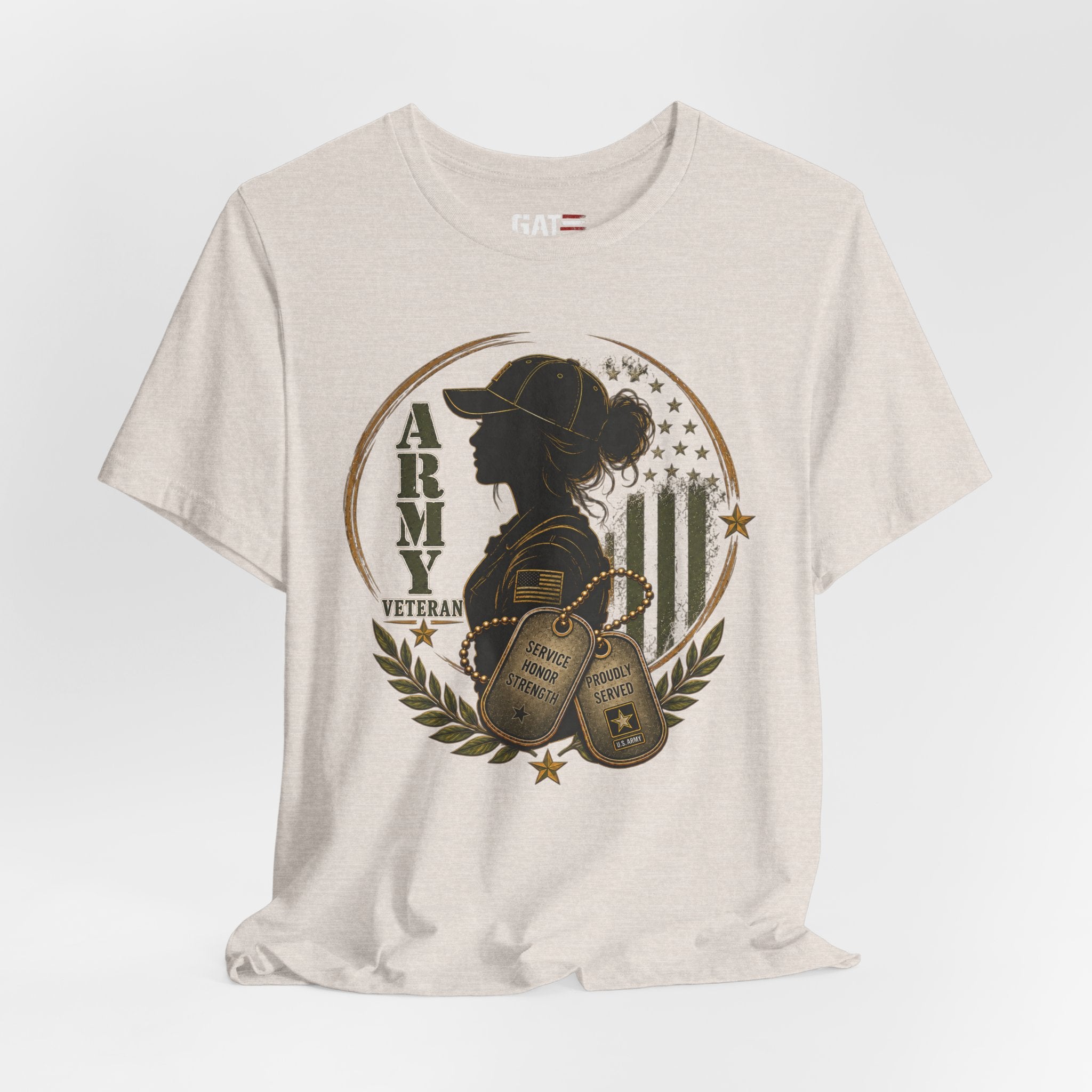 Female Vet Army Veteran Women’s Tee