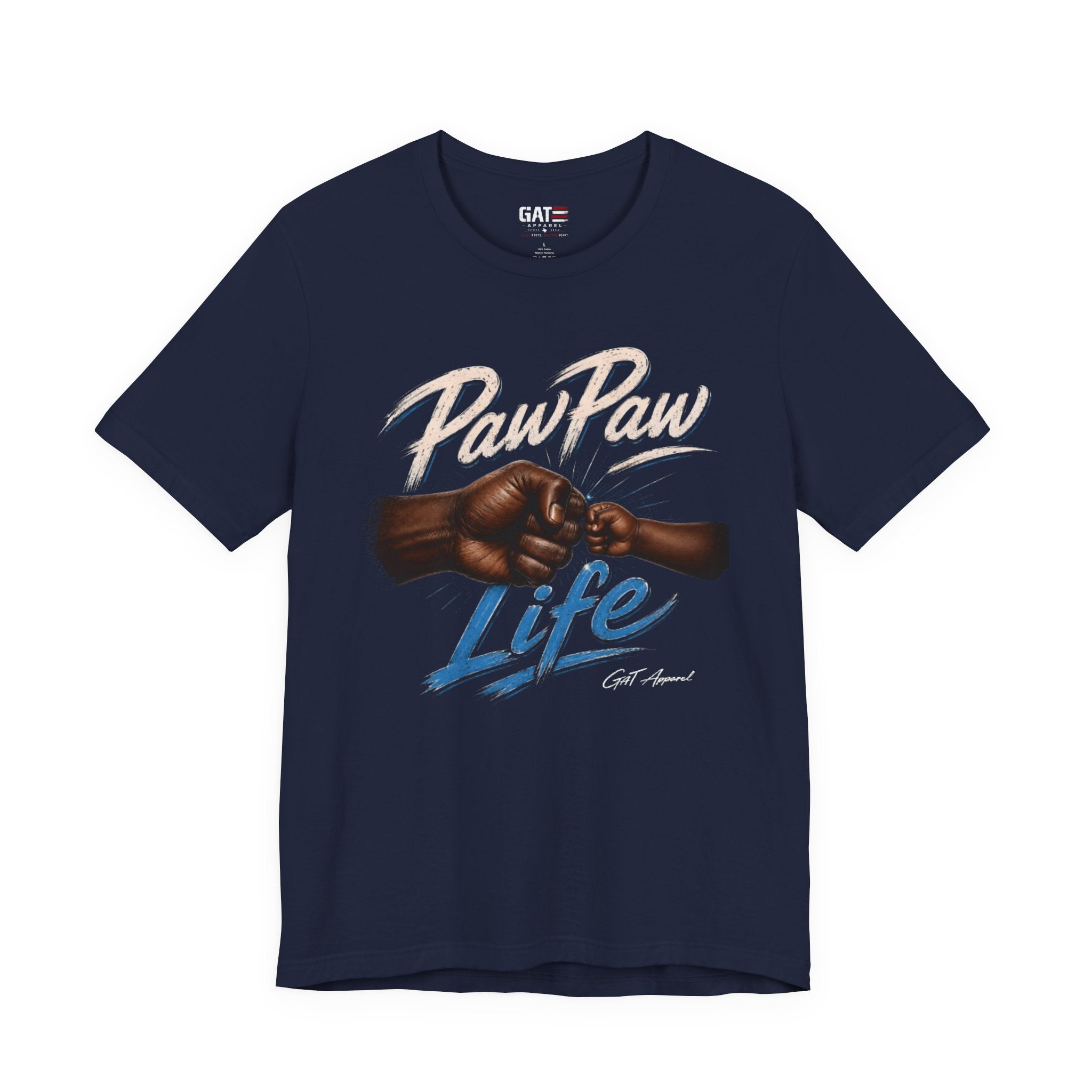 PawPaw Life Tee Style 1 | Father and Child Fist Bump T-Shirt