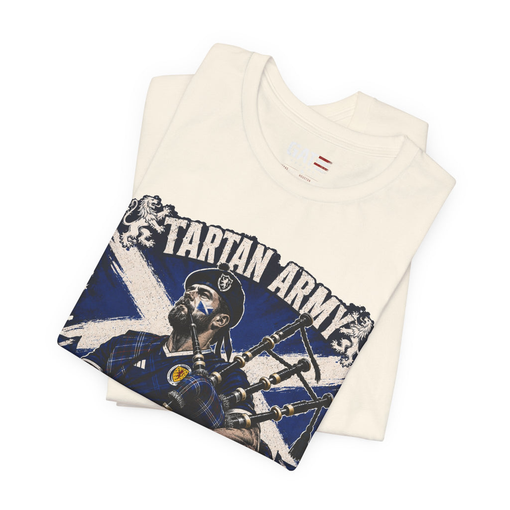 Scotland World Cup Soccer Shirt, Tartan Army Fan Tee, No Scotland No Party Shirt, Scottish Football Supporter Gift