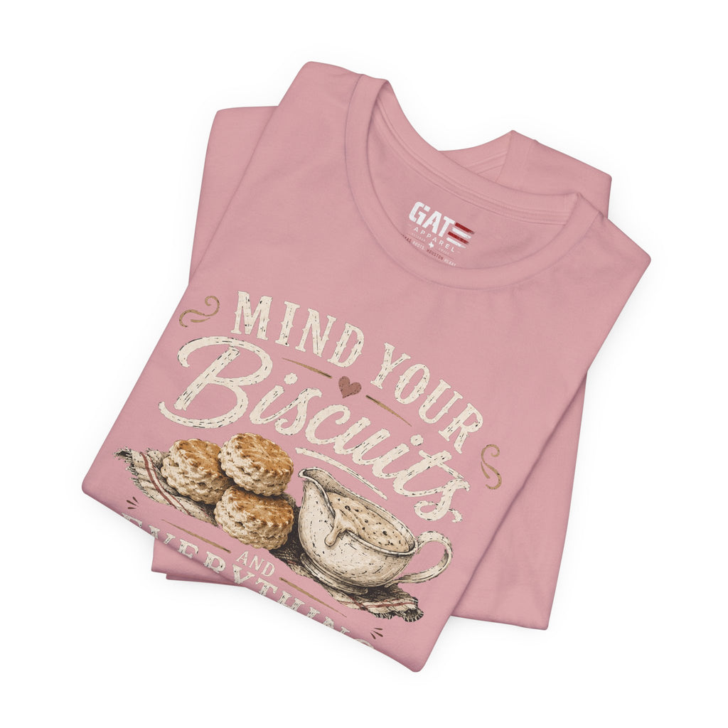 Funny Southern Shirt, Country Kitchen Graphic Tee, Farmhouse Humor Gift, Biscuit Lover Shirt, Southern Mama Tee