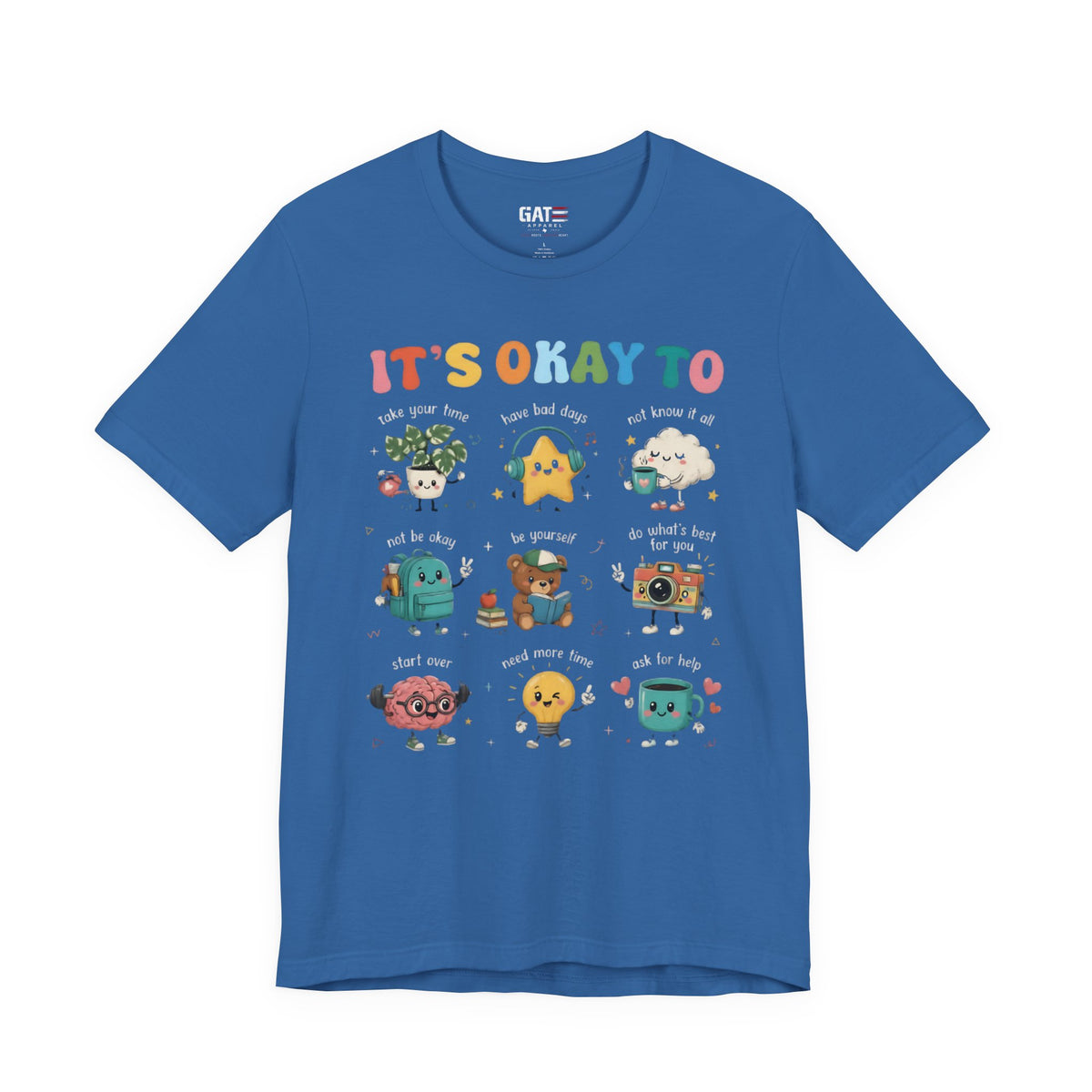 It's Okay To Mental Health Shirt | Awareness Graphic Tee