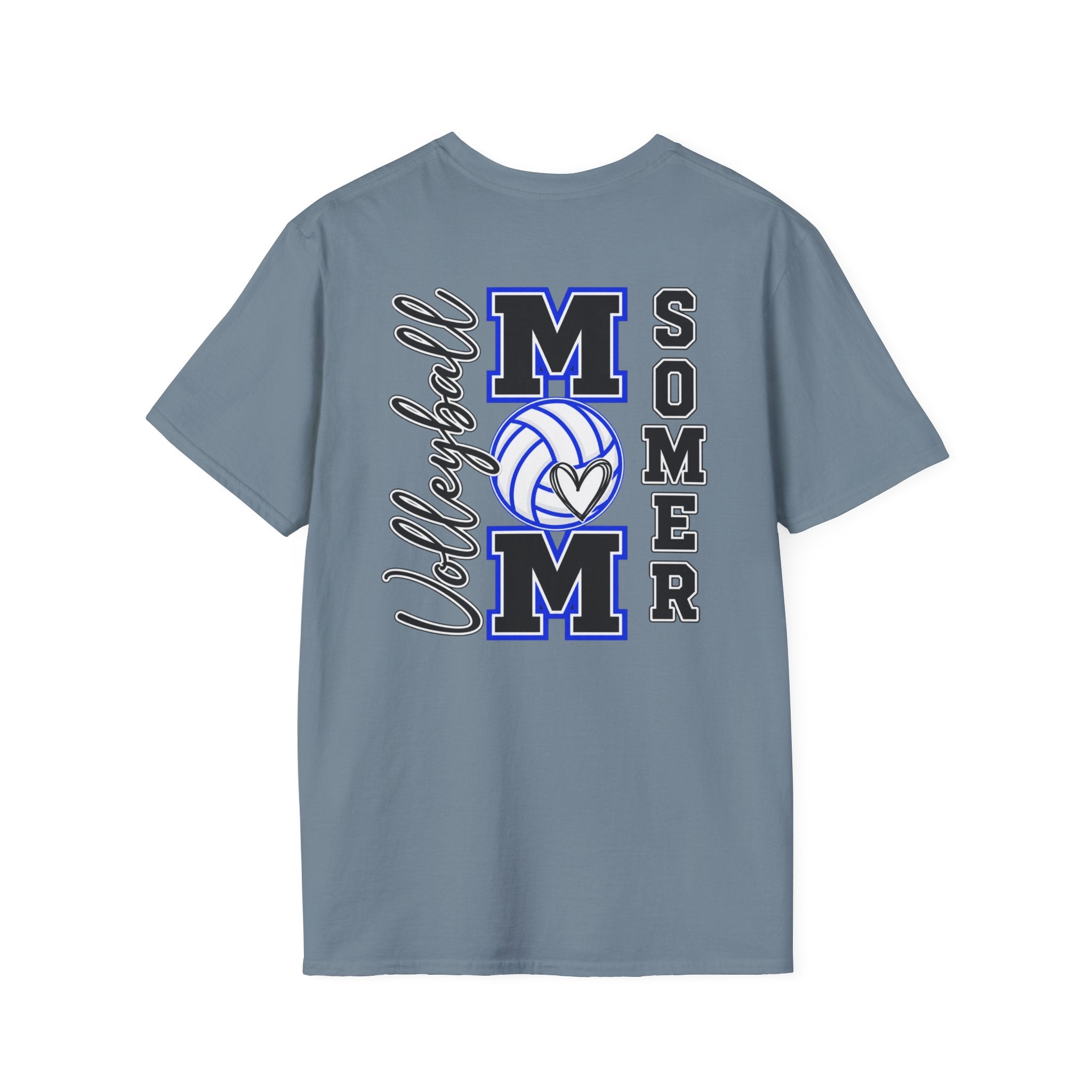 Volleyball Mom T‑Shirt – Custom Name