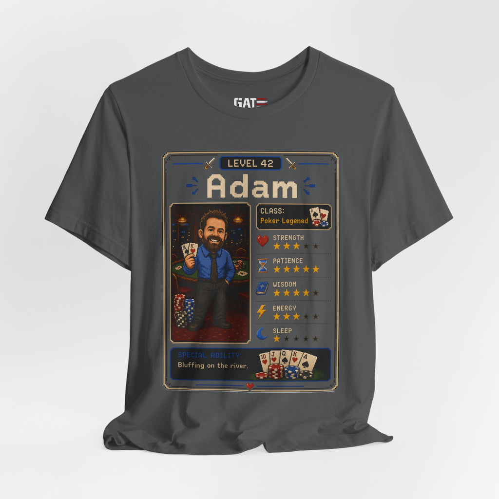 Custom RPG Character Shirt| Personalized Gamer Tee