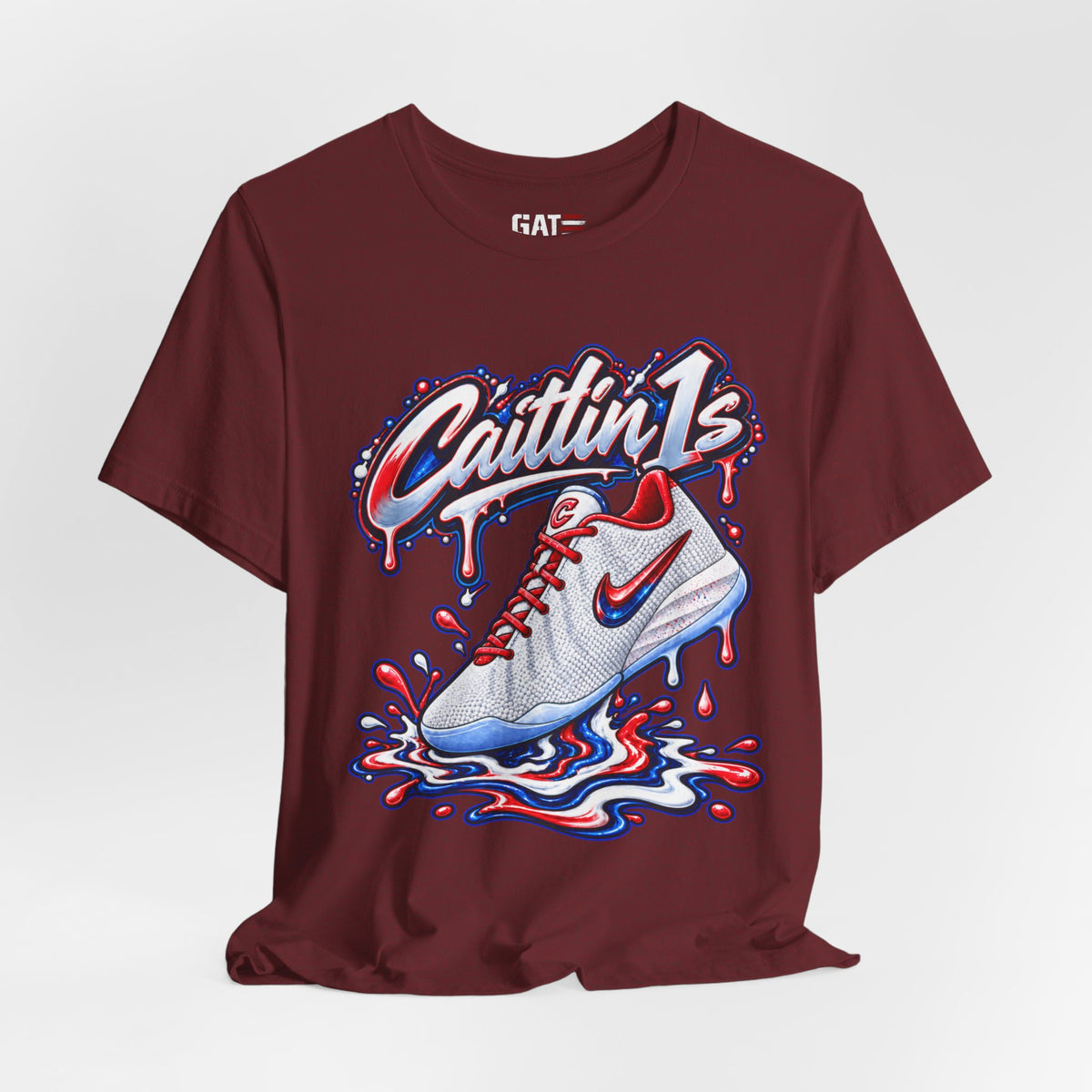 Caitlin Clark Caitlin 1s USA Whites Sneaker Shirt