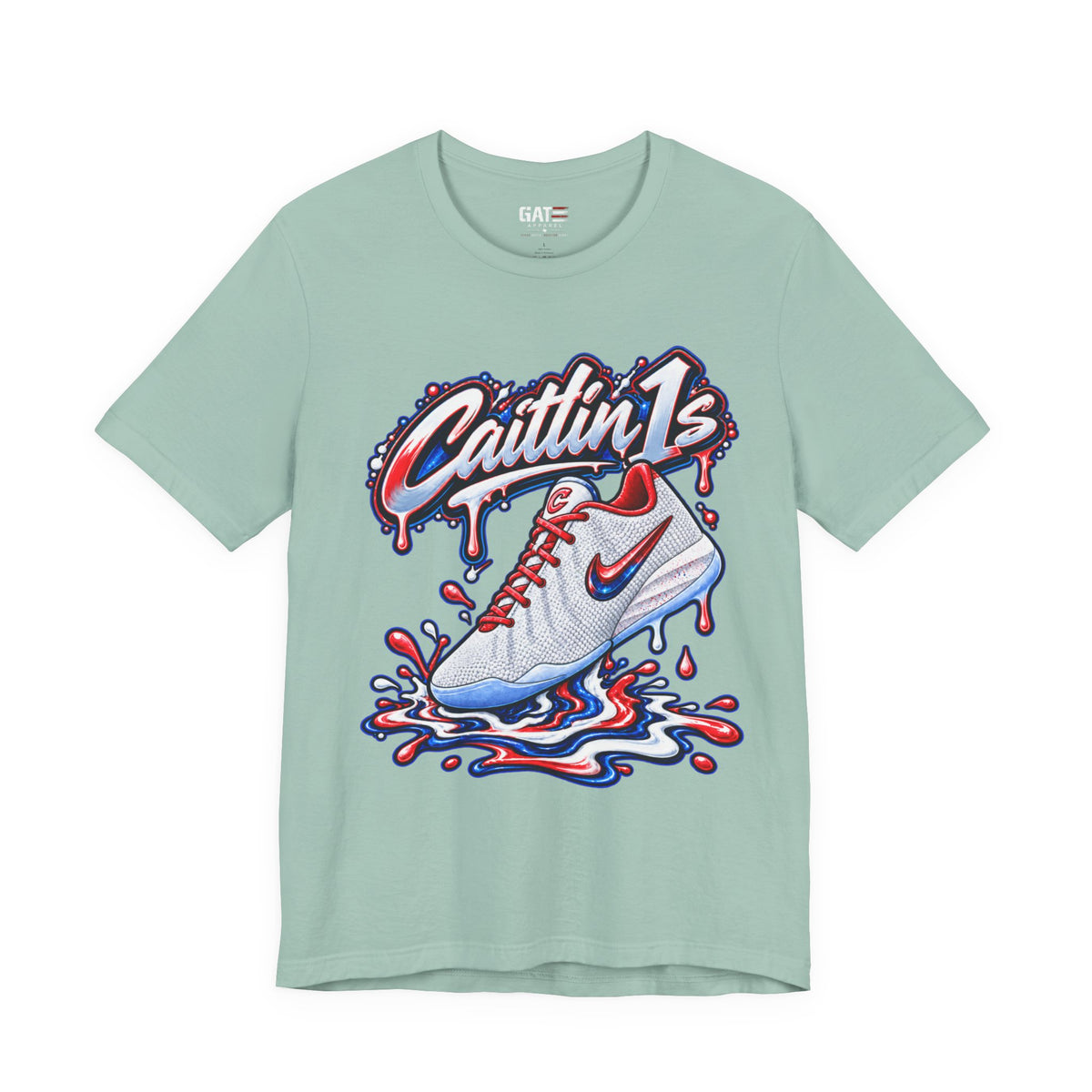 Caitlin Clark Caitlin 1s USA Whites Sneaker Shirt