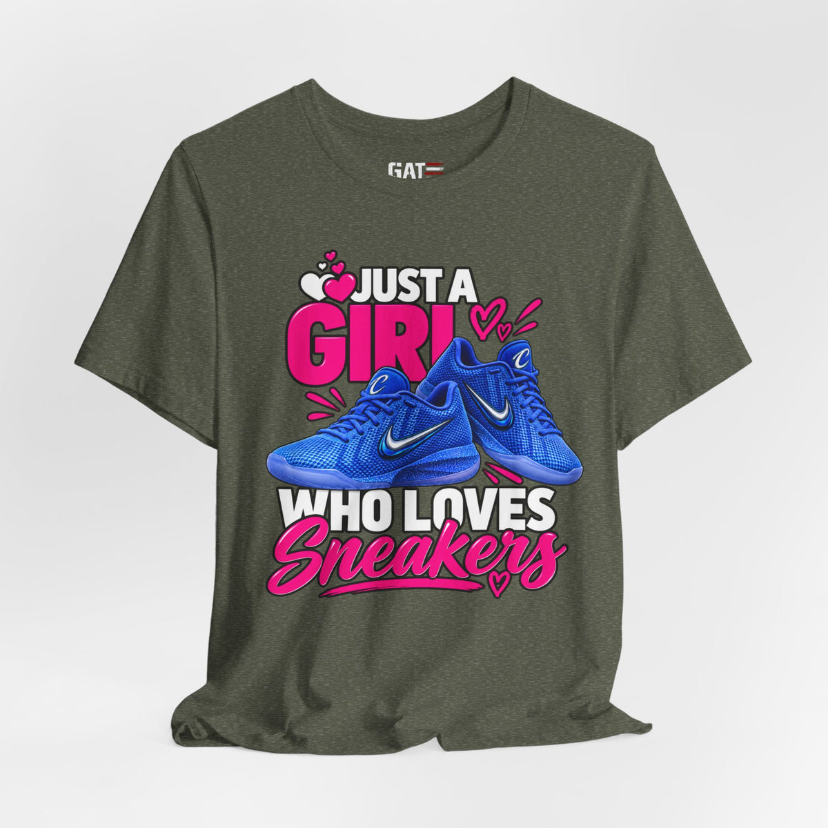 Caitlin Clark Caitlin 1s Just a Girl Sneaker Shirt | Style 1