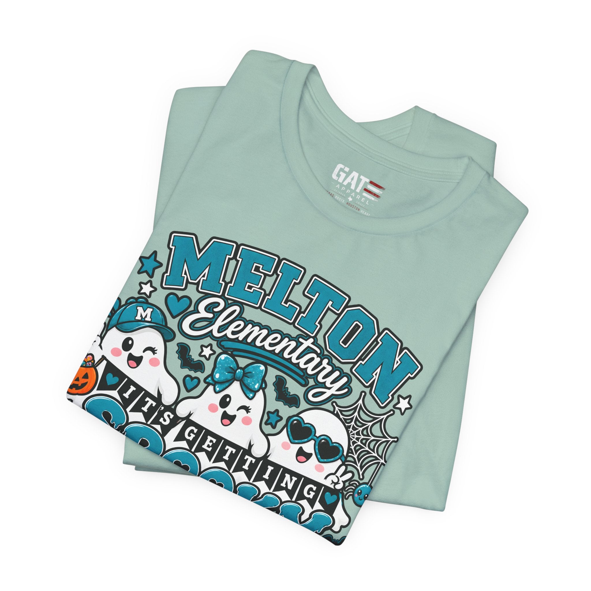 Melton Elementary Spooky Kindergarten Halloween T-Shirt