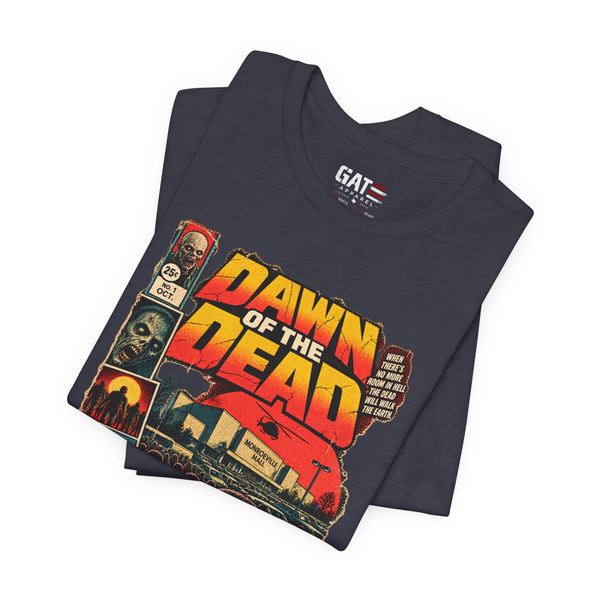 Dawn of the Dead Shirt | Retro Zombie Horror Movie Tee